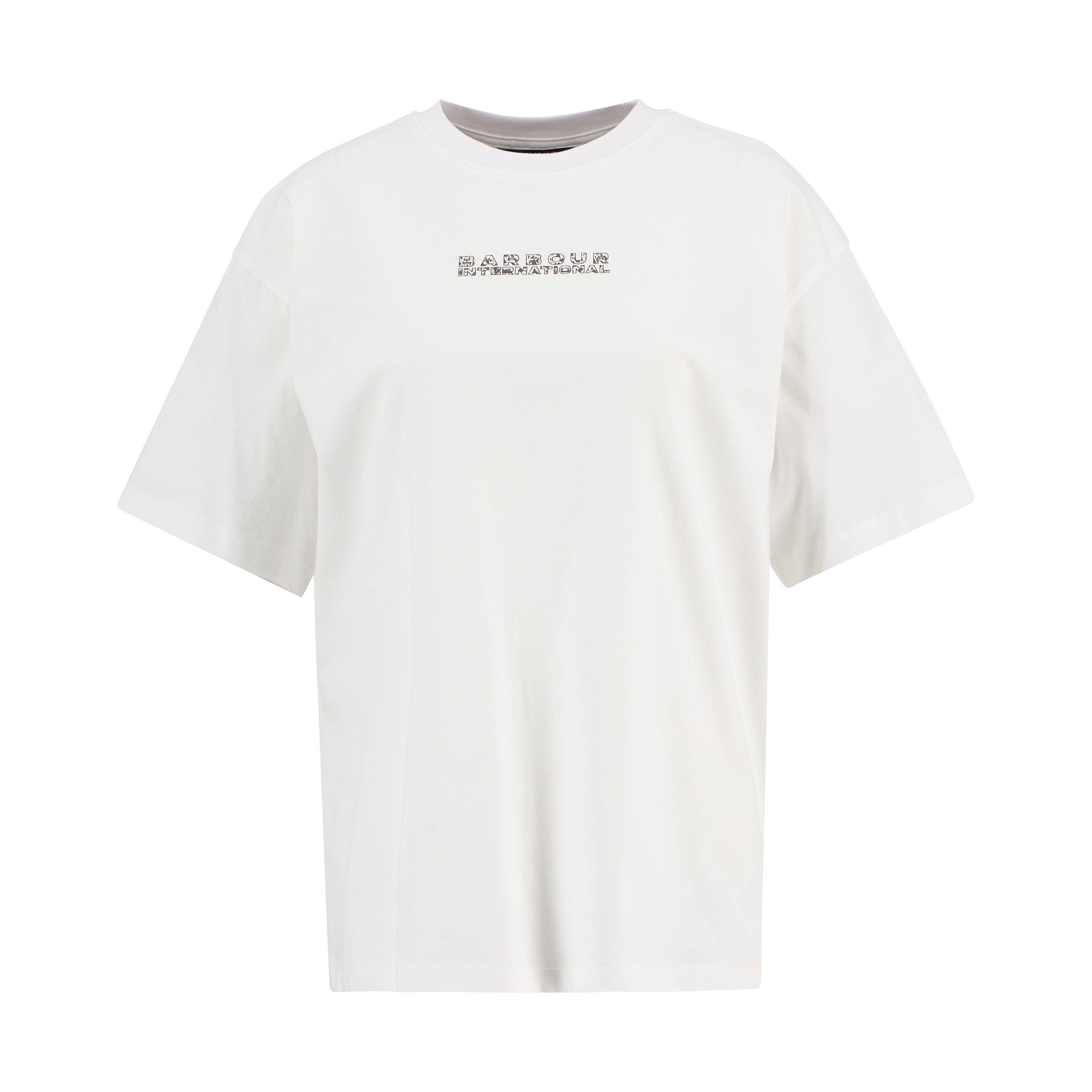 Barbour International Women's Santana T-Shirt - White - 16 (XL)