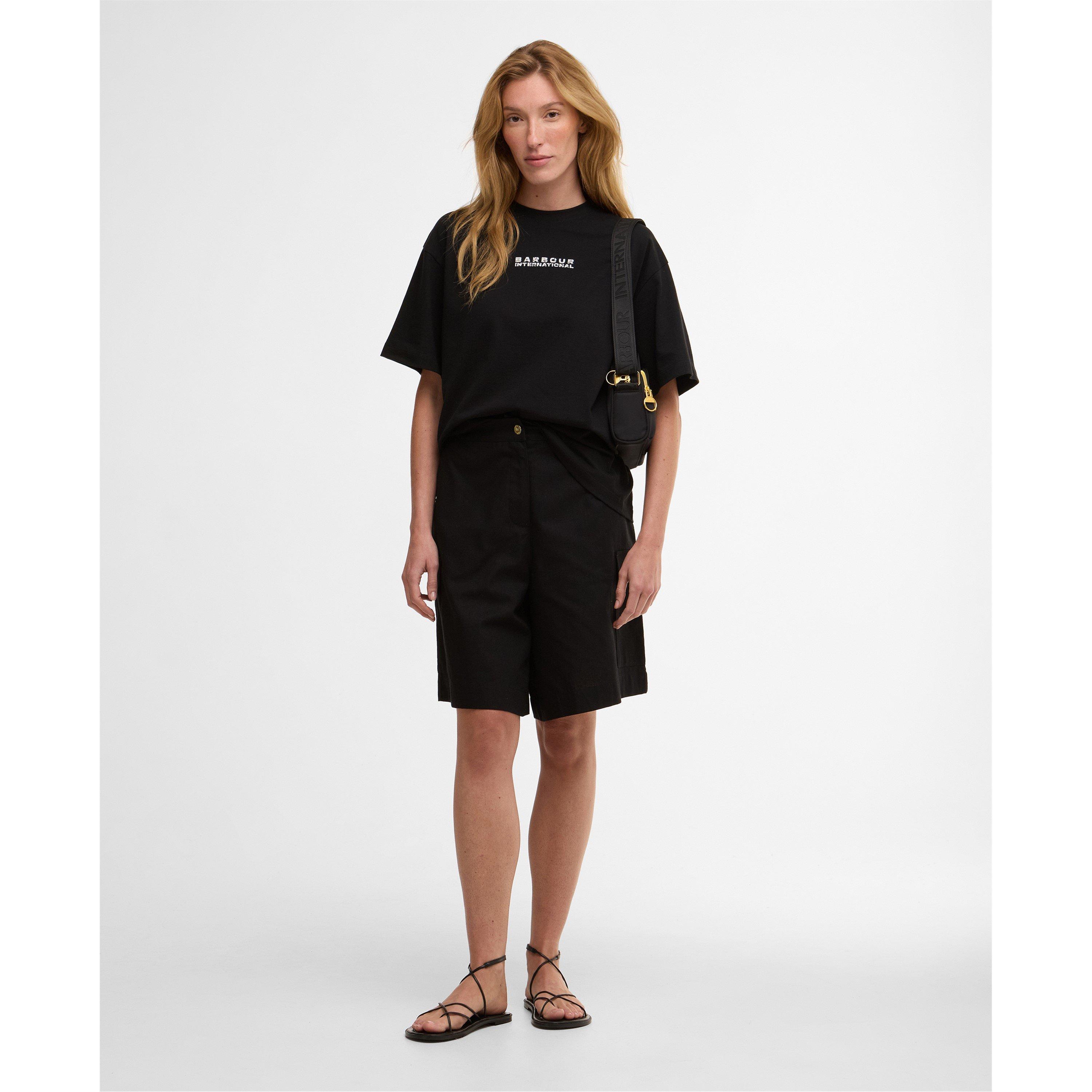 Black - Barbour International - Womens Santana T-Shirt - 5
