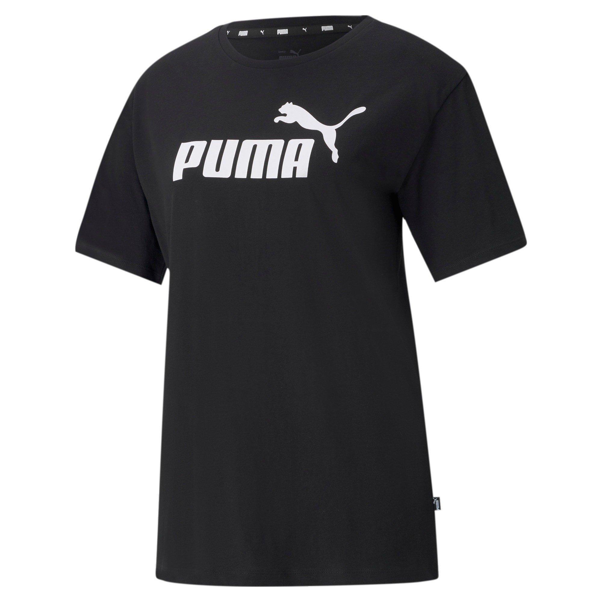 Nero - Puma - Essential Logo T-Shirt Womens - 1