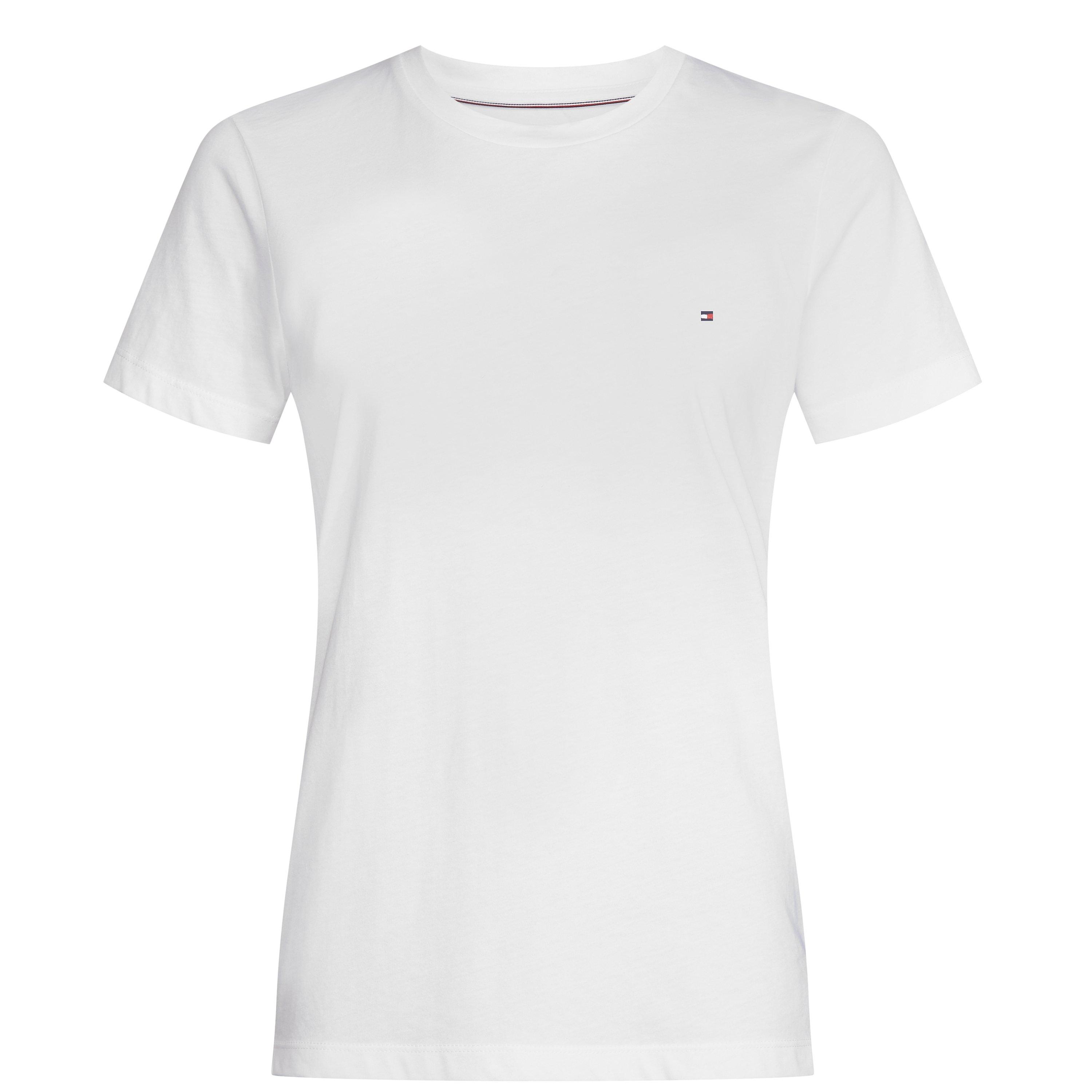 CLASSIC WHT 100 - Tommy Hilfiger - Heritage Crew Neck T Shirt - 5