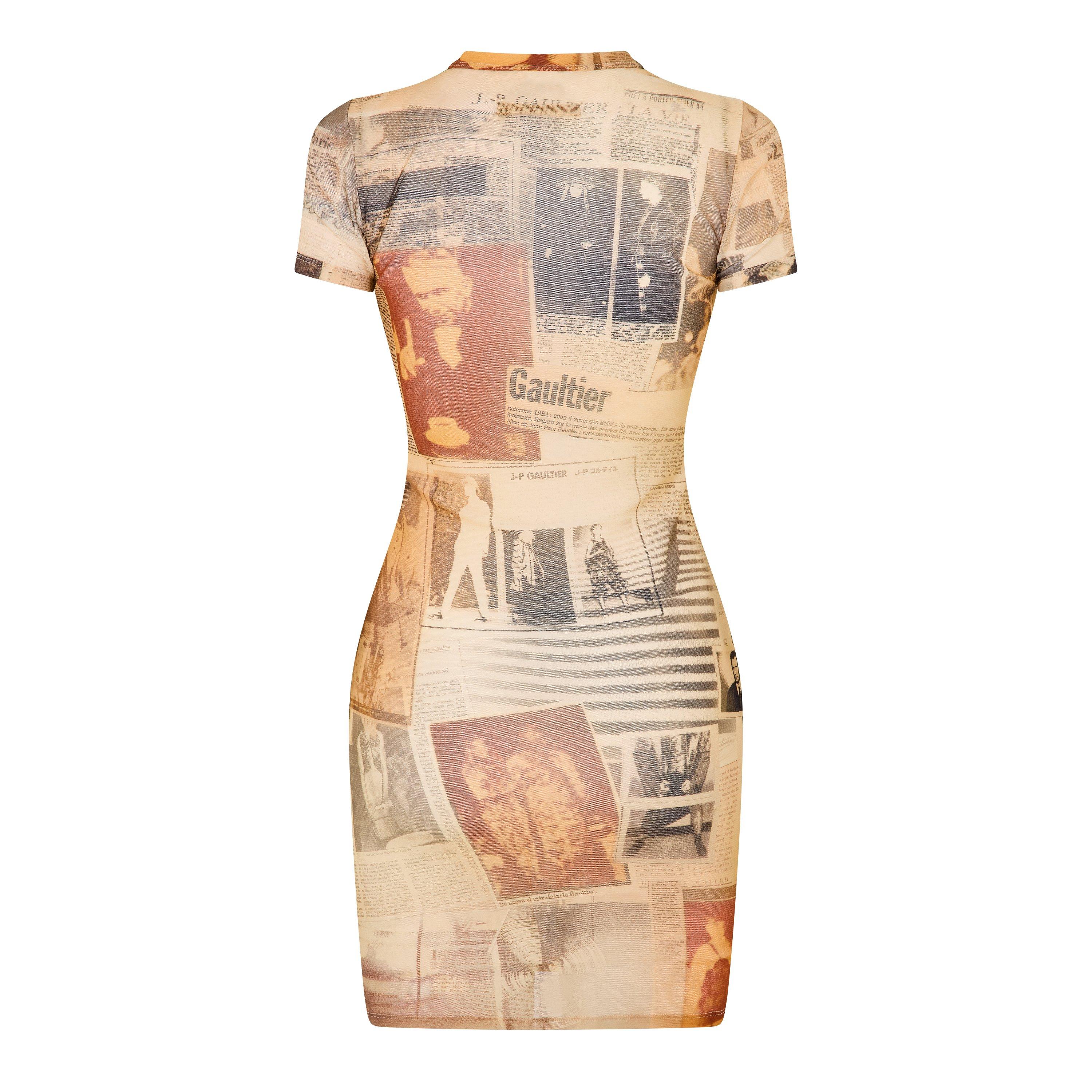 Ecru/Grey/Red - Jean Paul Gaultier - JPG Journal Mini Ld54 - 2