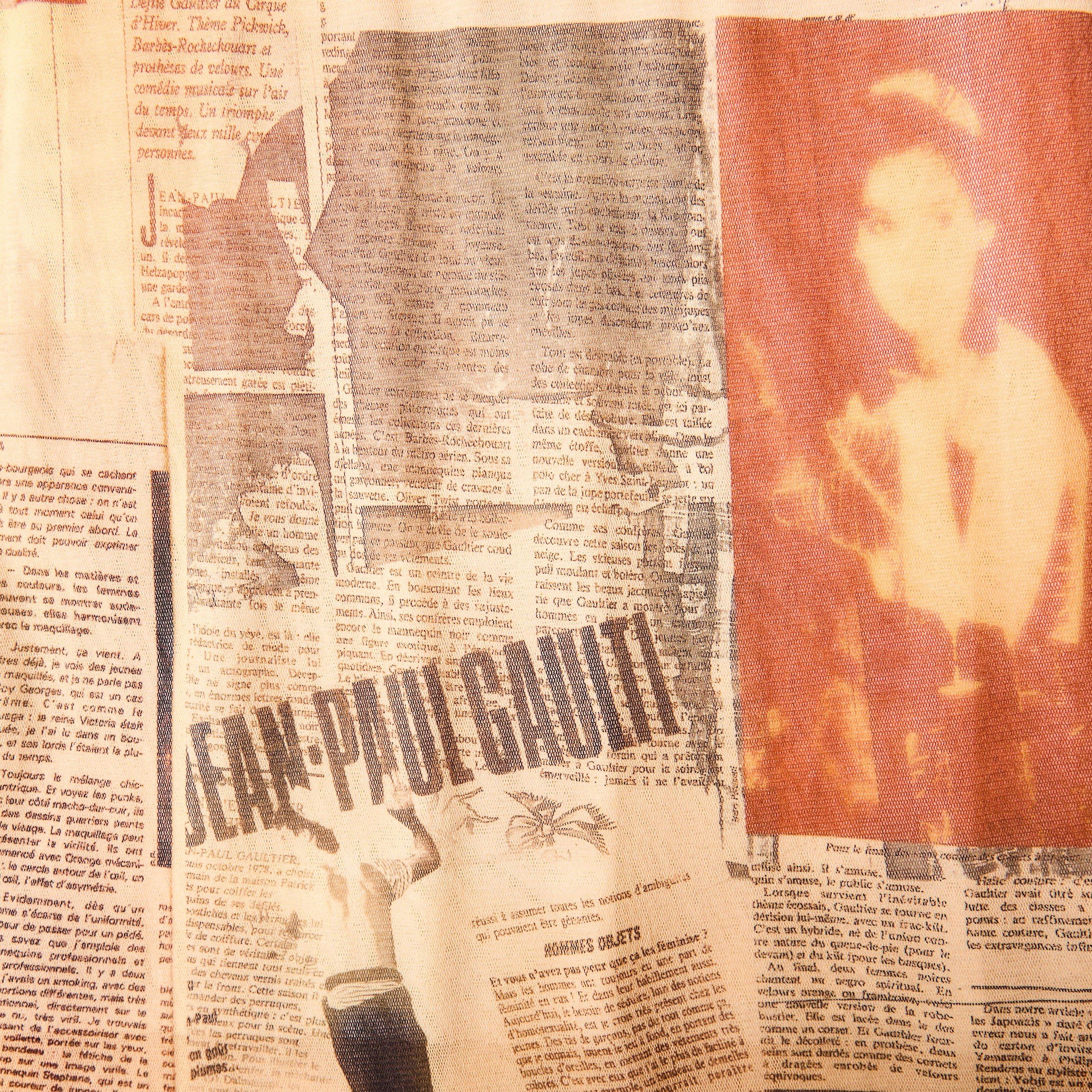 Ecru/Grey/Red - Jean Paul Gaultier - JPG Journal Mini Ld54 - 3