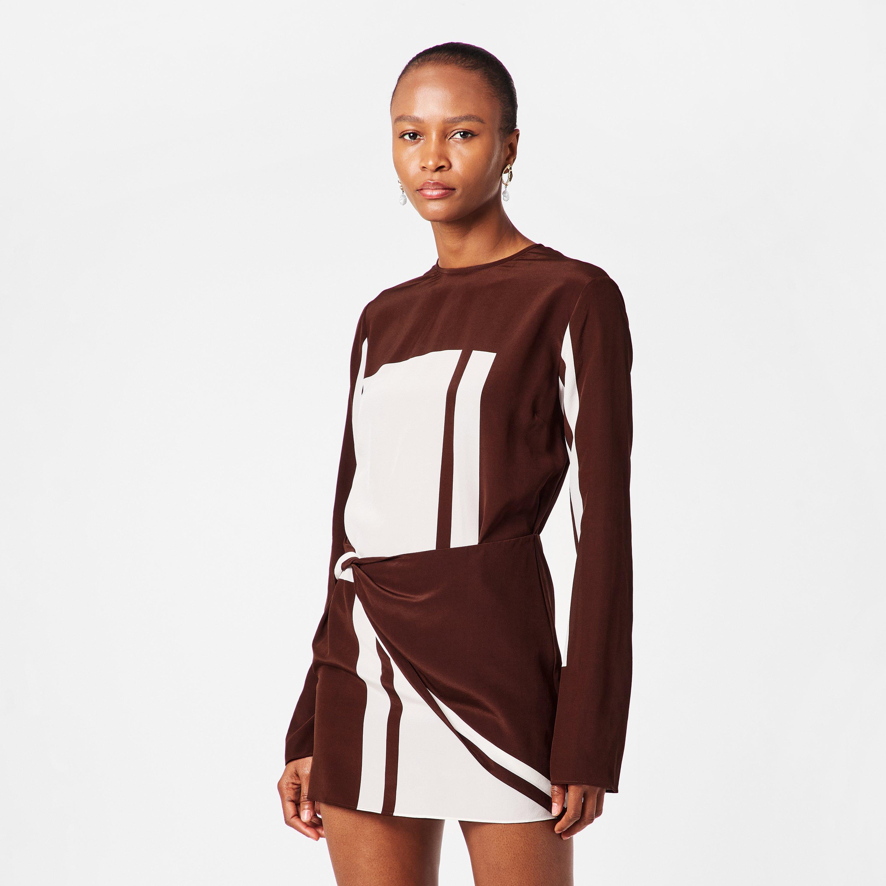 Pacha Stripe - Sir the Label - Women's Destino Mini Dress - 3