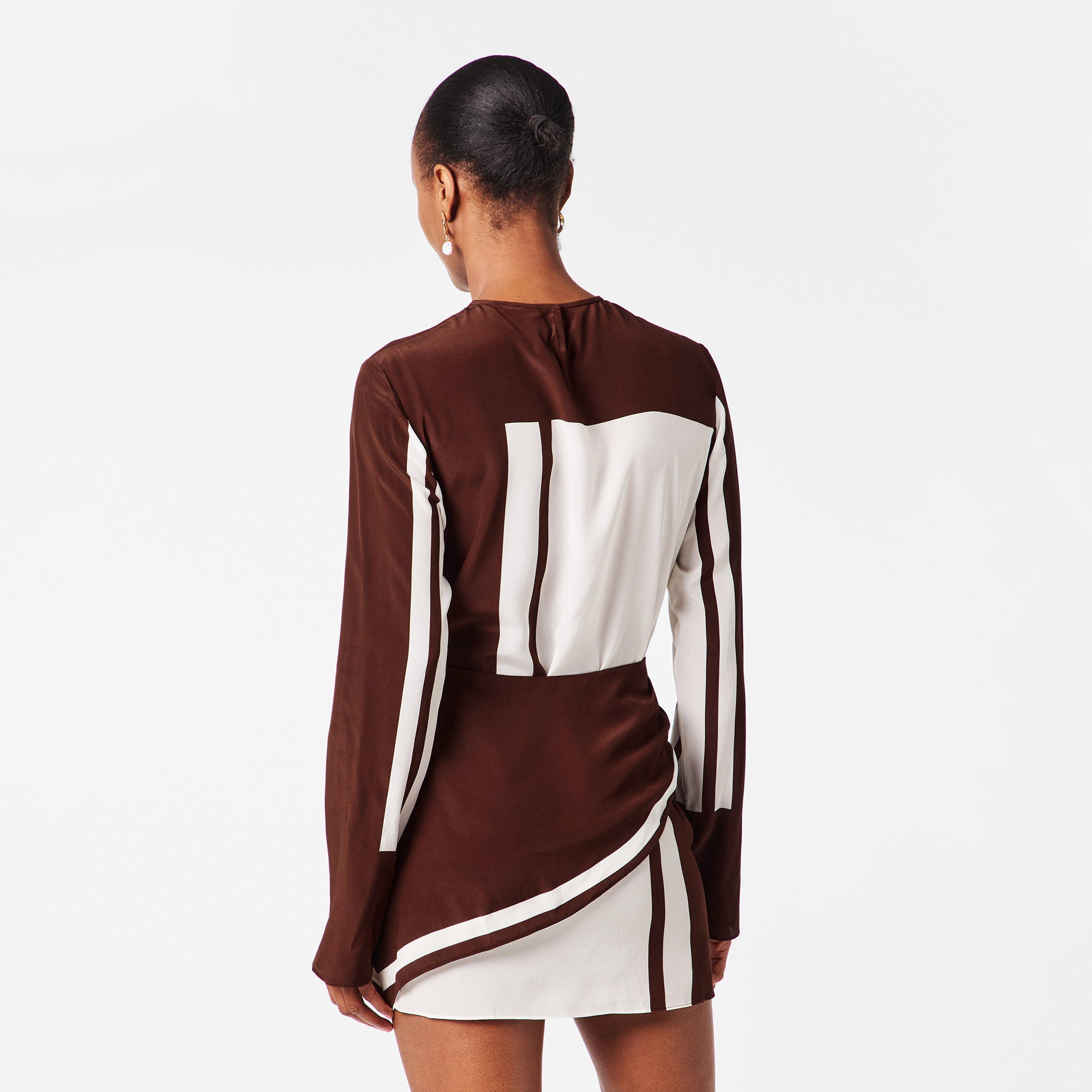 Pacha Stripe - Sir the Label - Women's Destino Mini Dress - 4