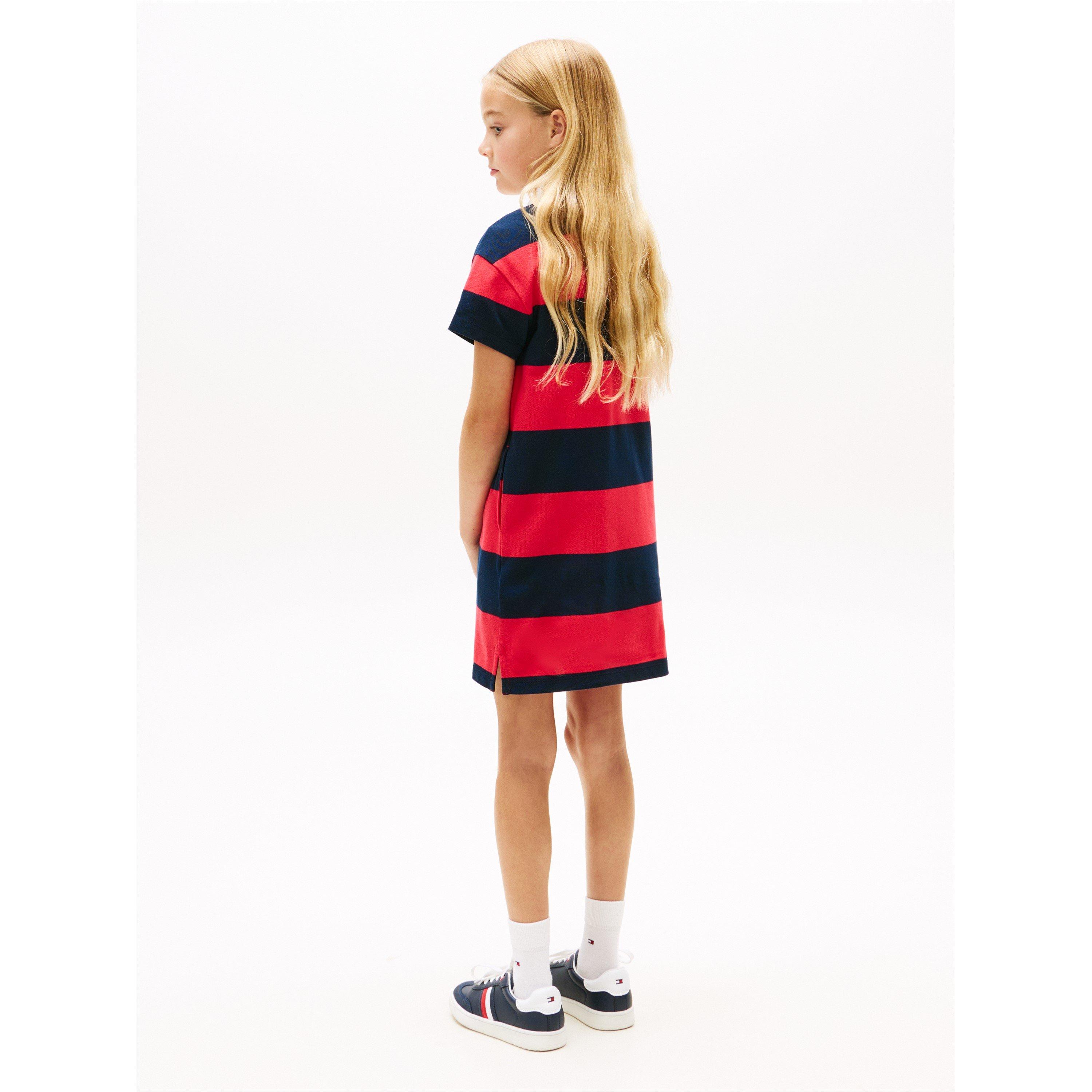 Tommy Hilfiger Kids' Polo Dress - Night Navy C1G - Size 16Y