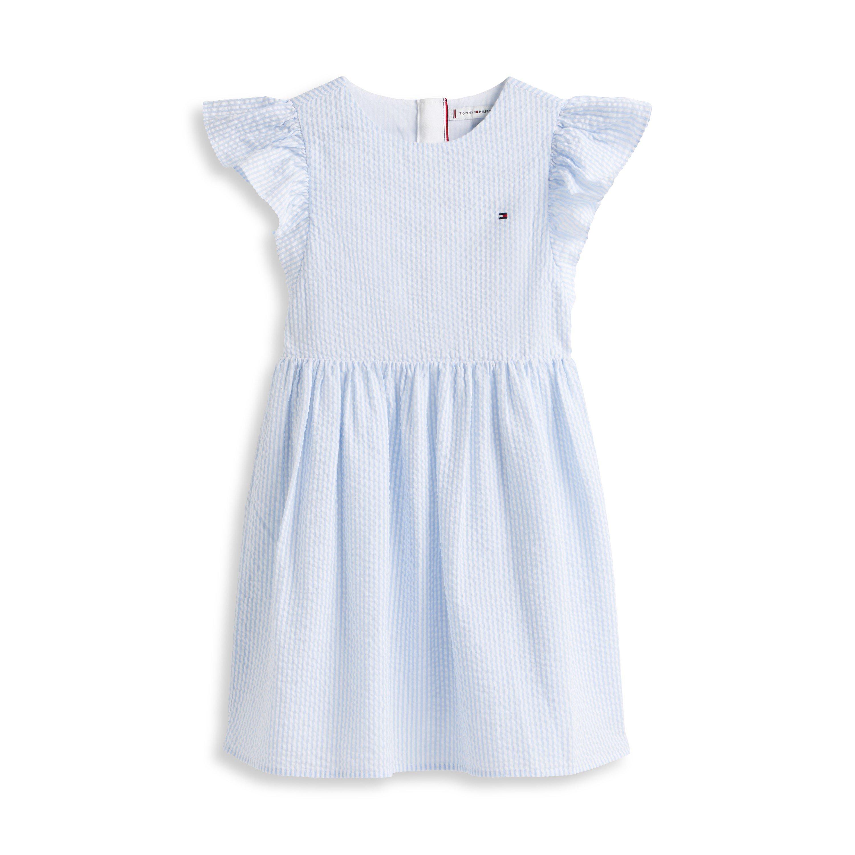 Tommy Hilfiger Girls Kids' Smock Dress - Sweet Blue C3q - 8Y