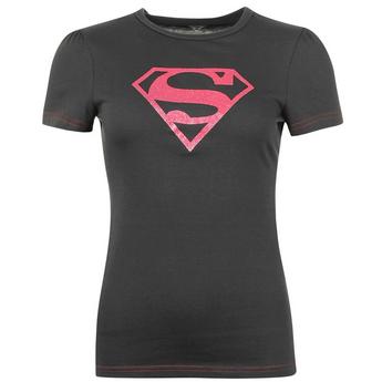 Character Superman T Shirt Ladies