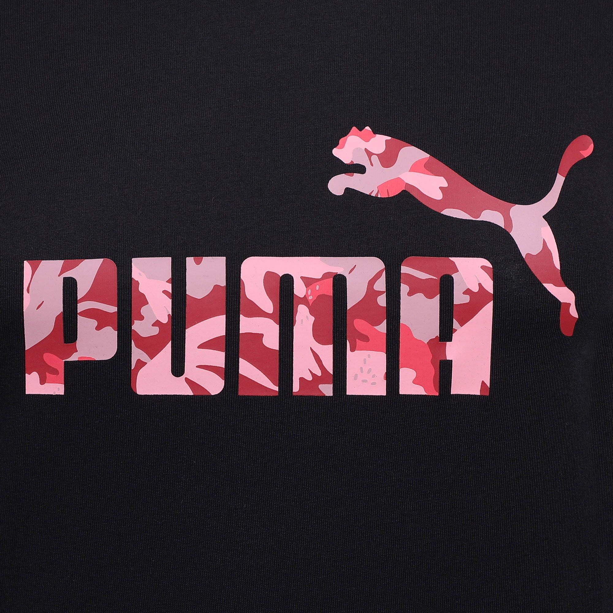 Puma Black - Puma - Graphic T-Shirt Womens - 2