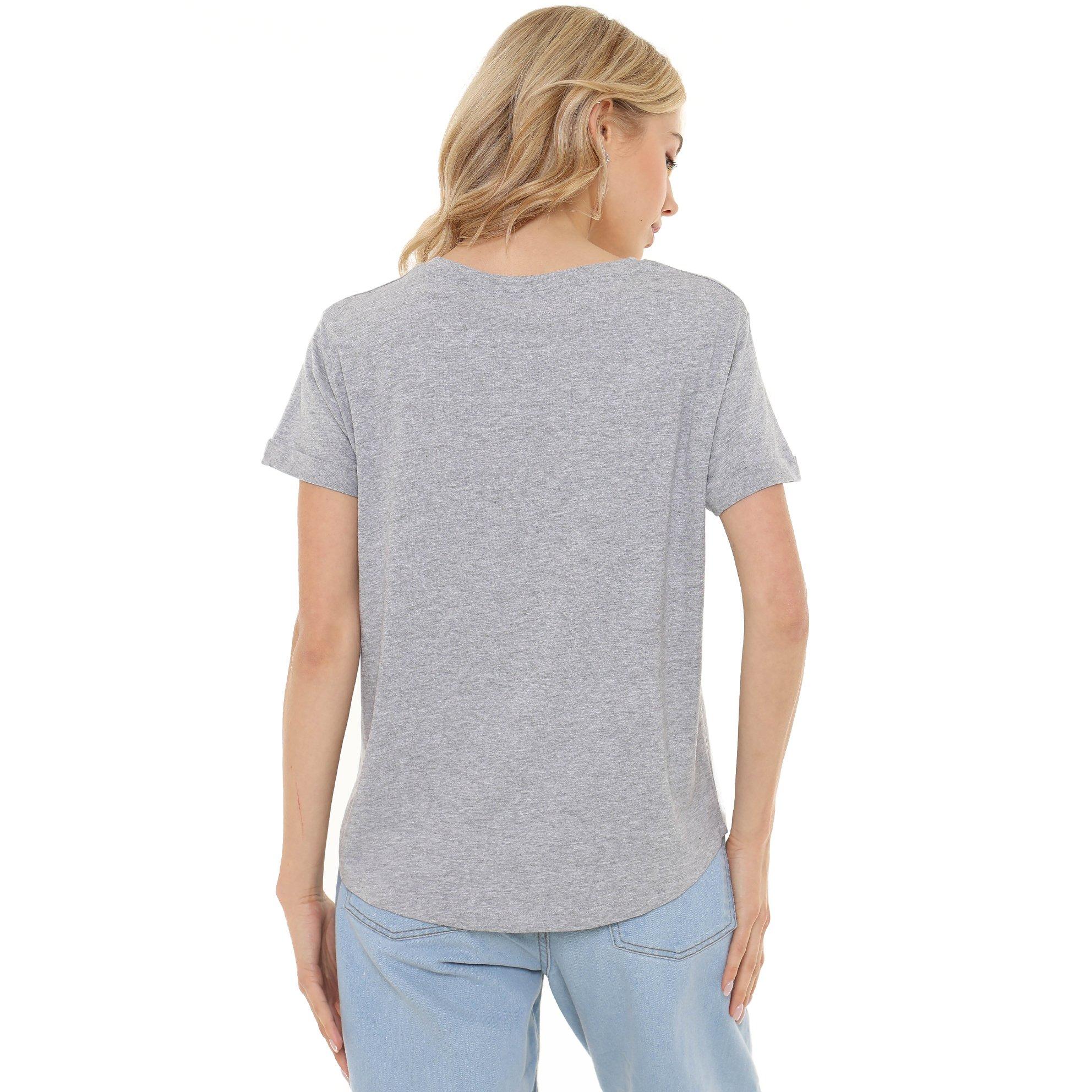 Grey - Disney - Regular Fit T-Shirt - 2