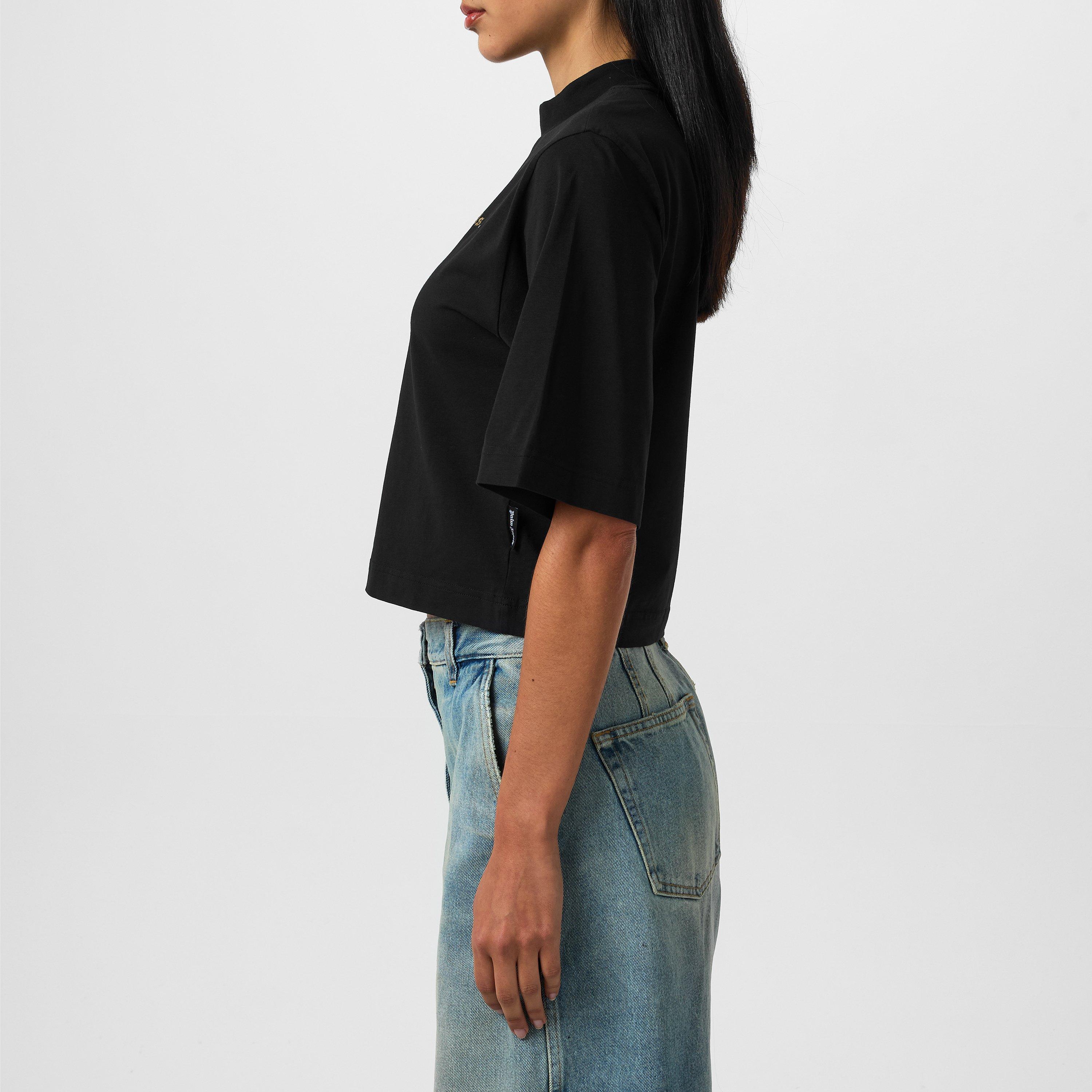 Black 1001 - Palm Angels - Sunsets Cropped T-Shirt - 2