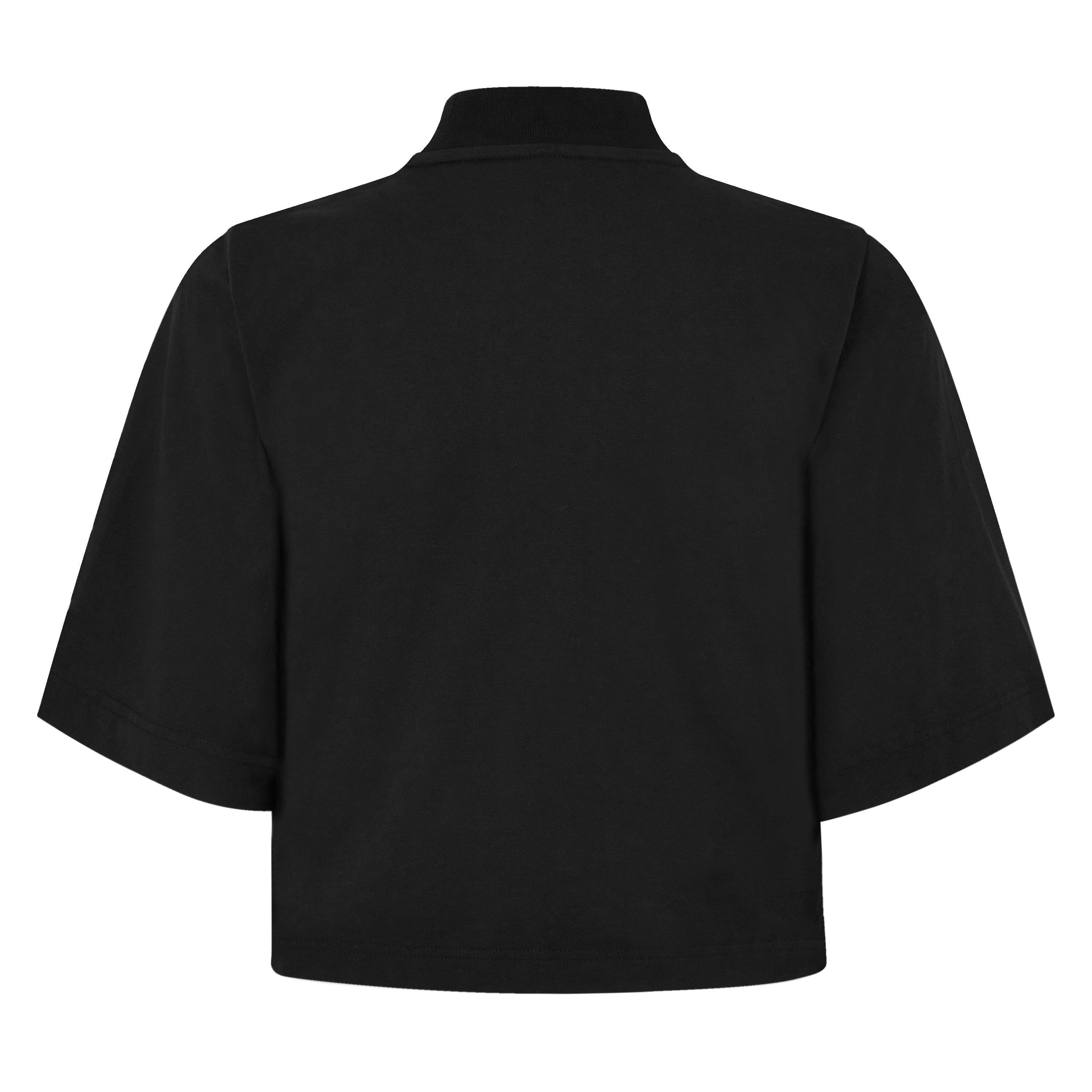 Black 1001 - Palm Angels - Sunsets Cropped T-Shirt - 6