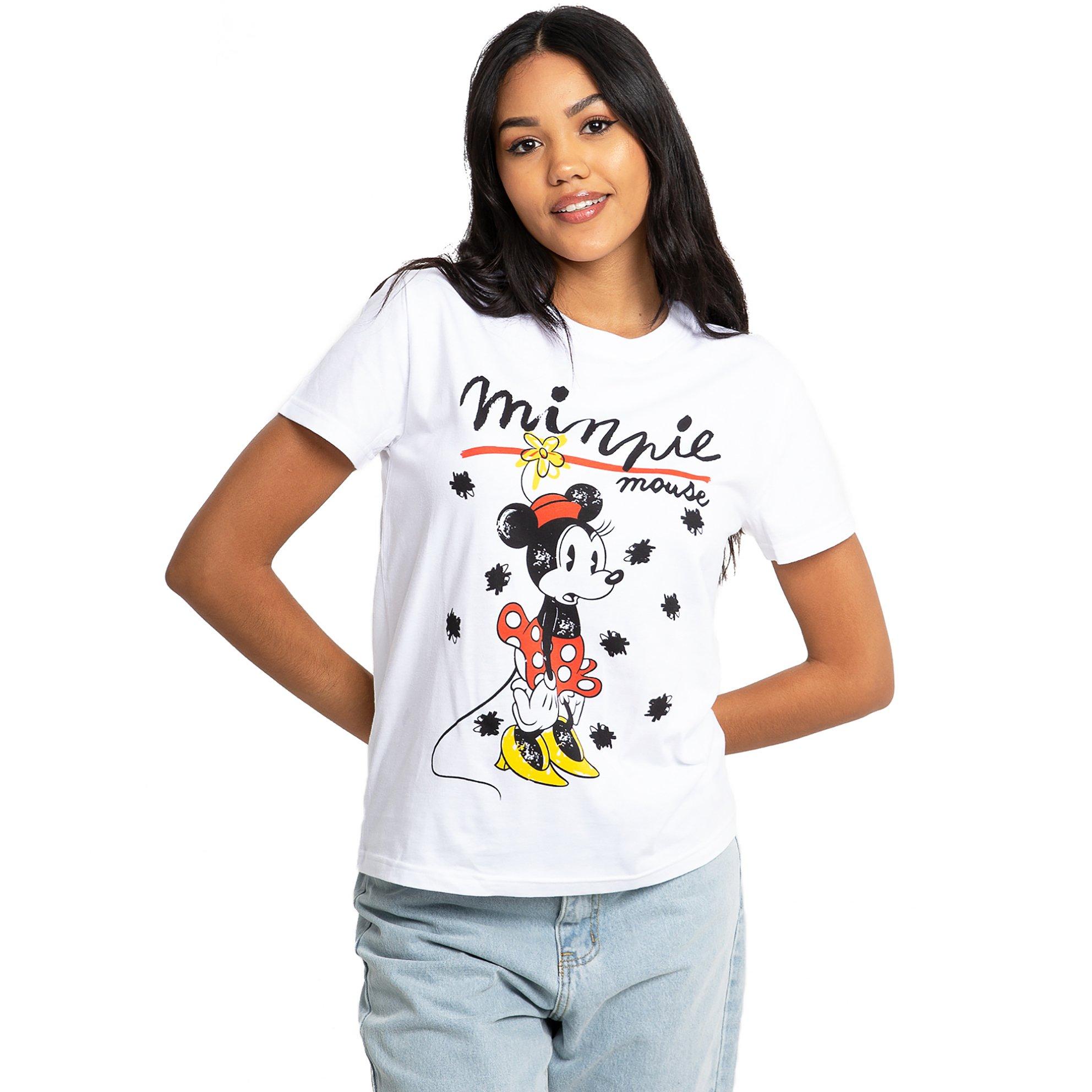 Disney Women's Regular Fit T-Shirt - White - 12 (L)