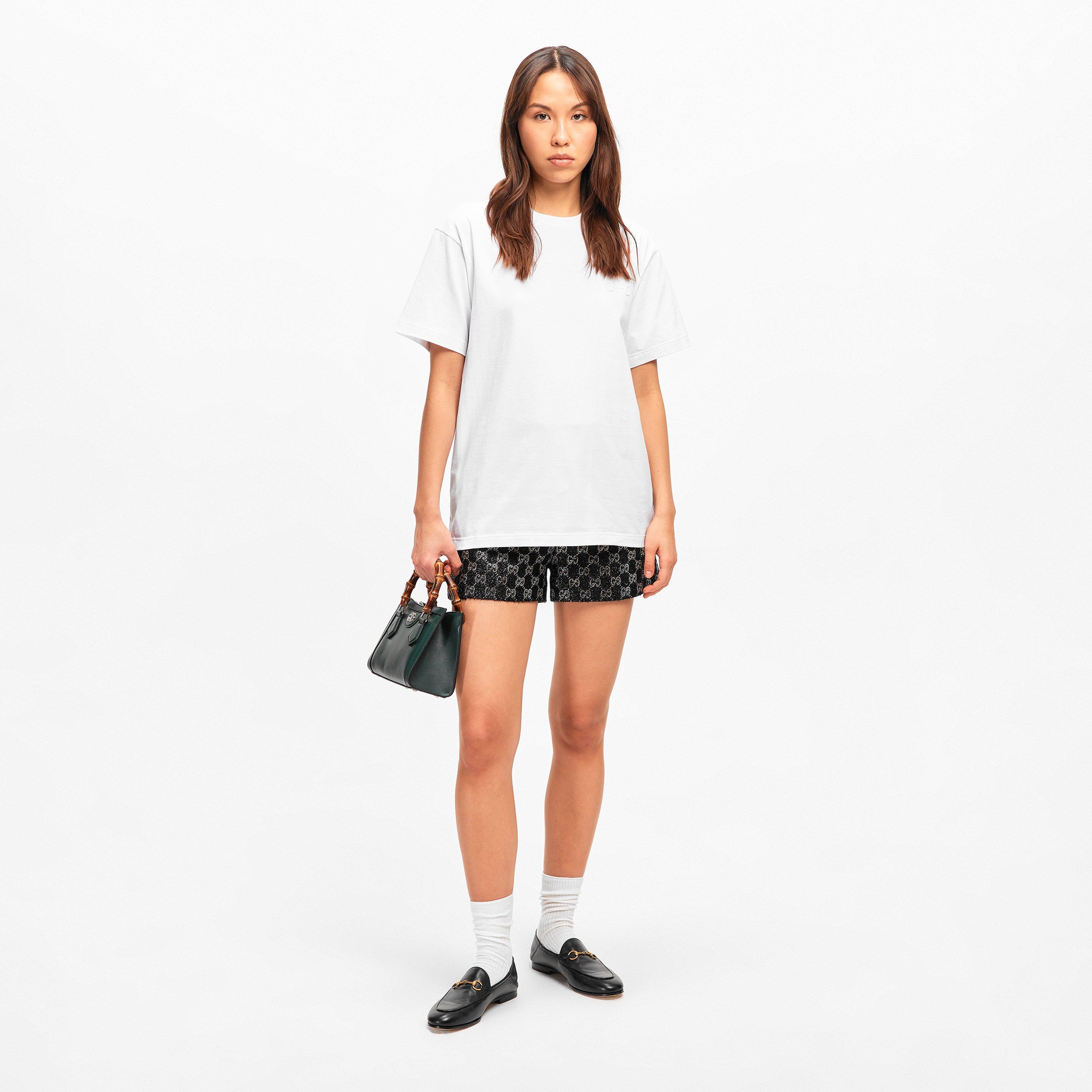 White/Mix - Gucci - Women's Small Logo T-Shirt - 6