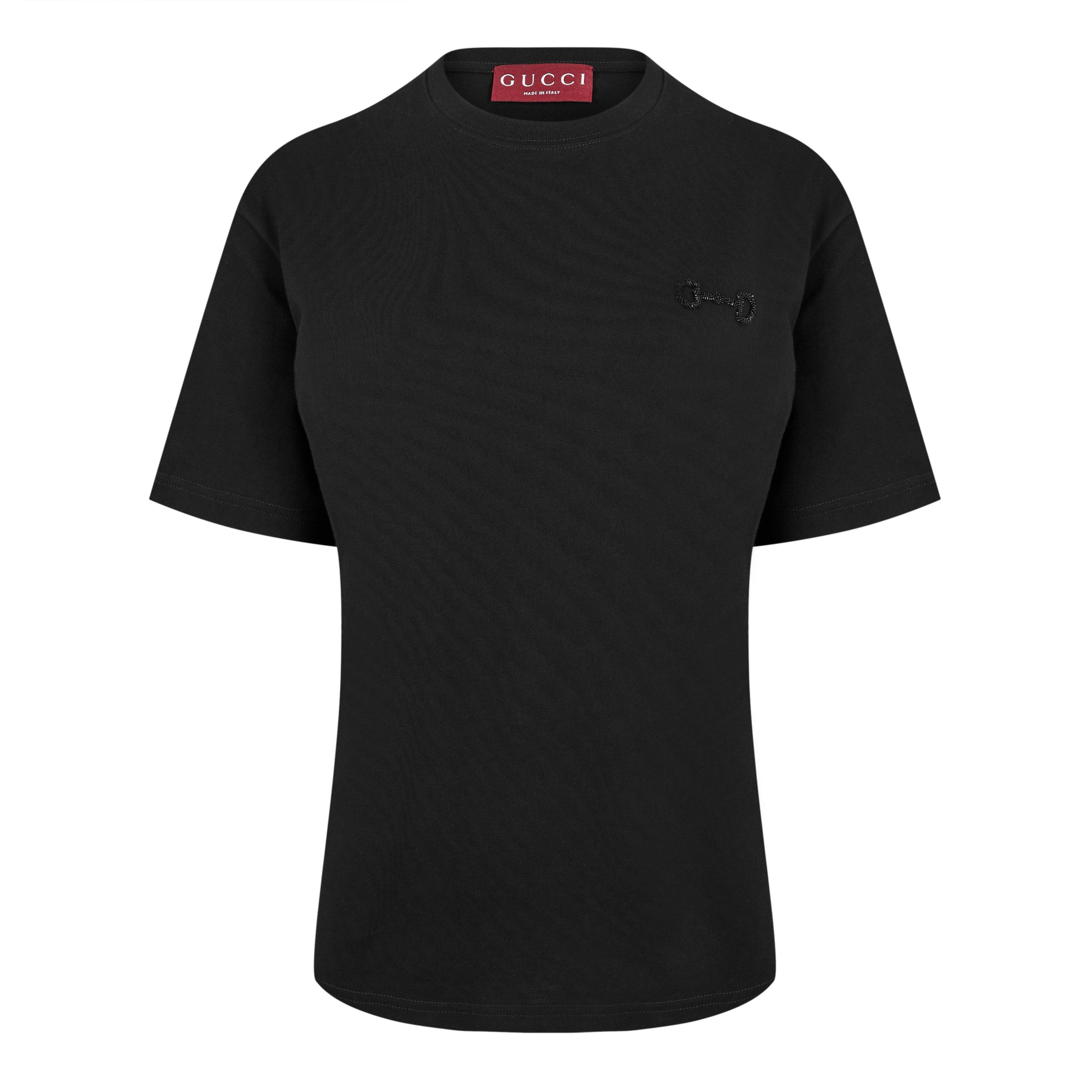 Black/Mix - Gucci - Gucci Sml Logo Tee Ld62 - 1