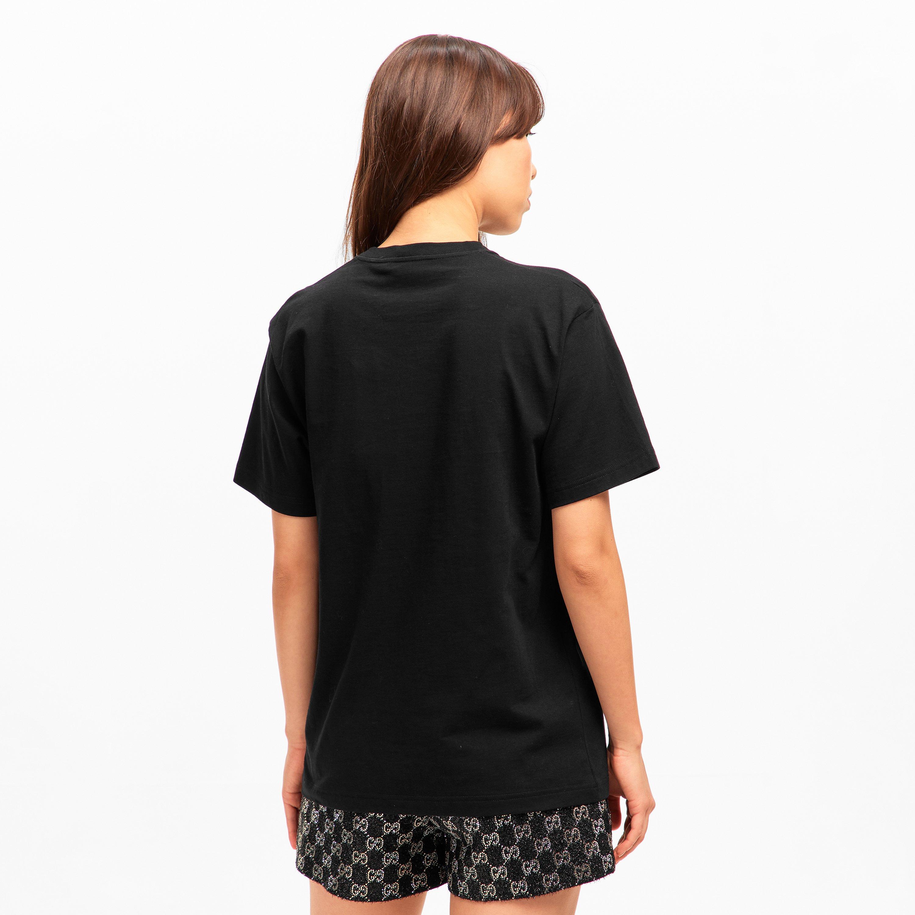 Black/Mix - Gucci - Women's Small Logo T-Shirt - 4