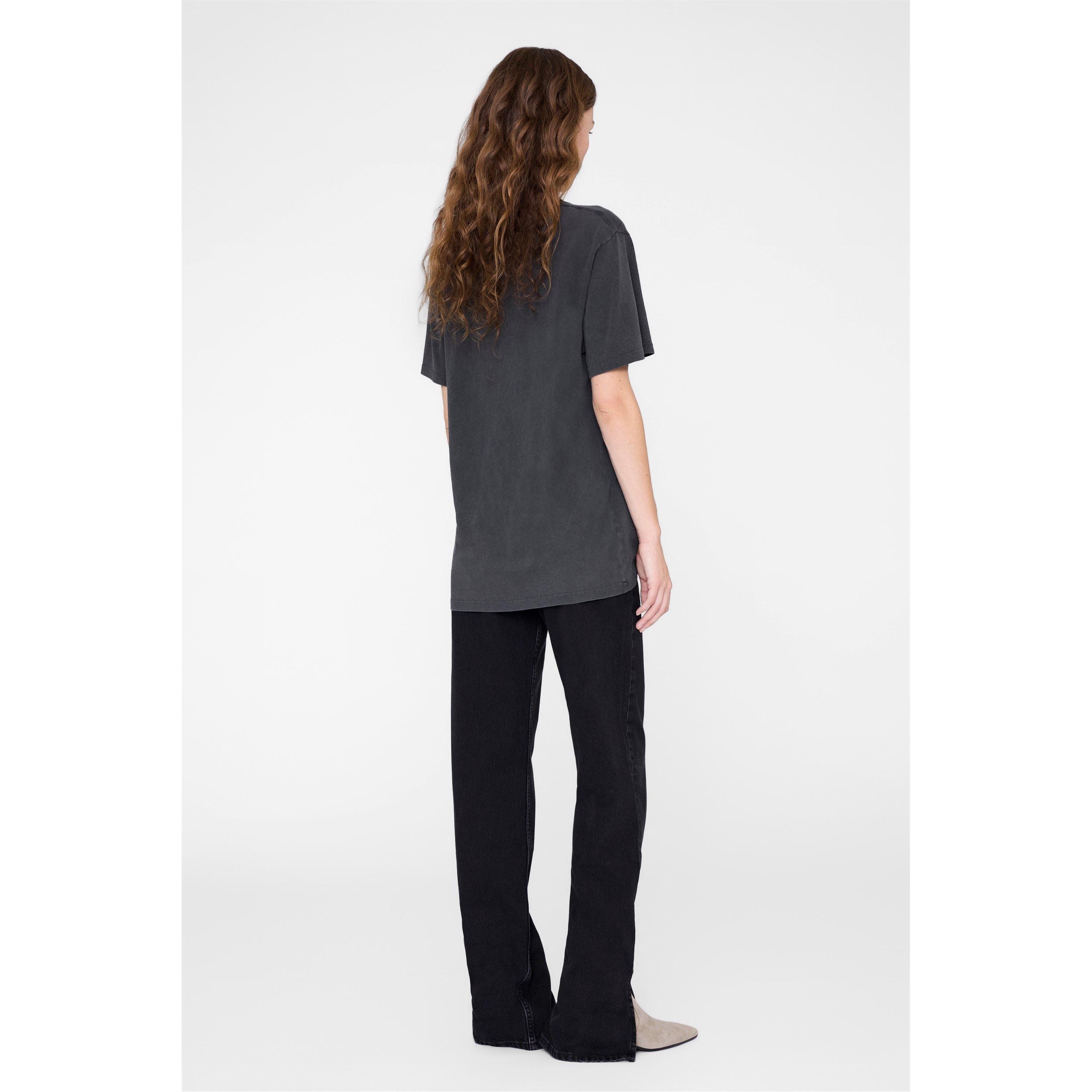 Washed Black - Anine Bing - Womens Lili T-Shirt - 3