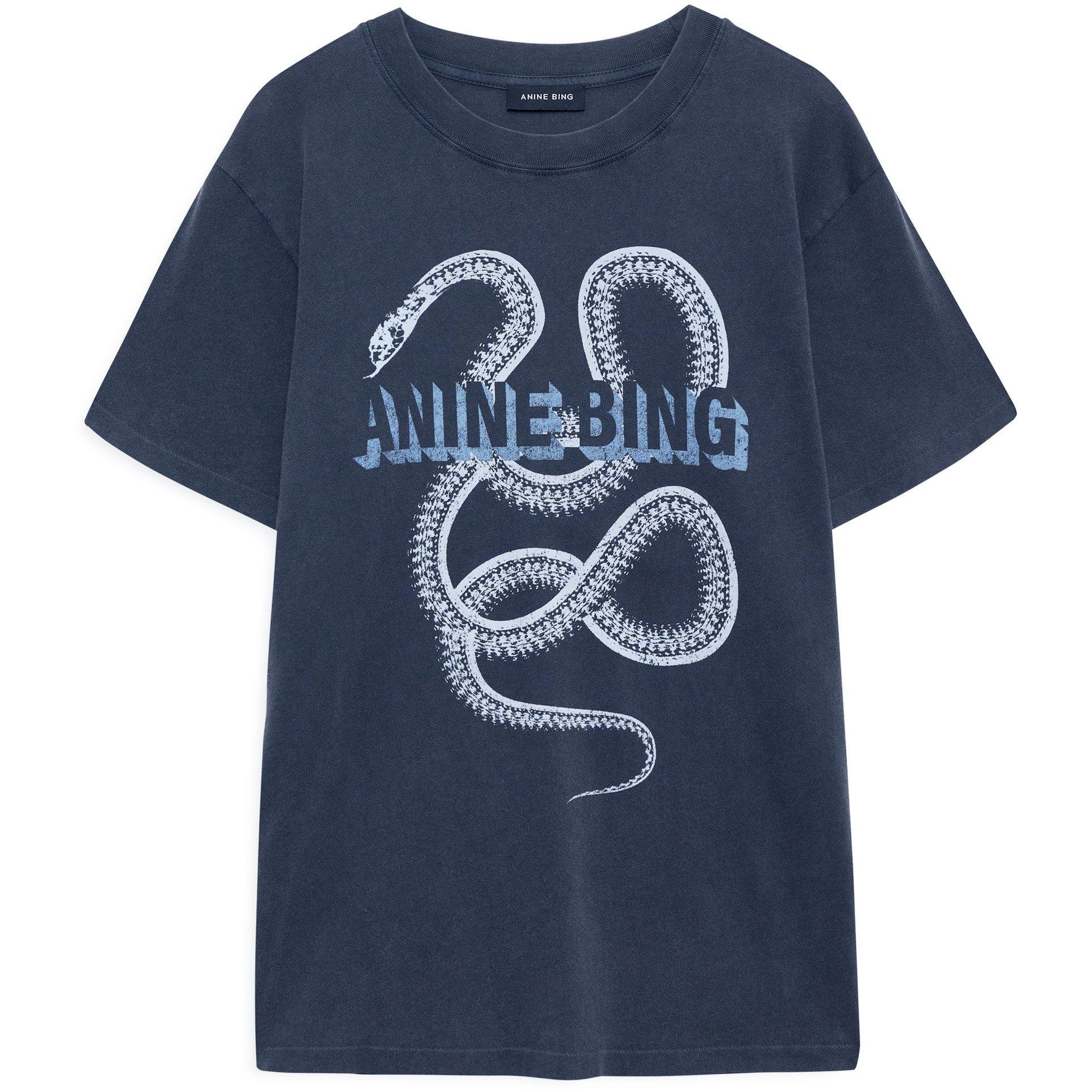 Washed Black - Anine Bing - Women's Lili T-Shirt - 1