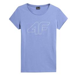 4F Big Logo T Shirt Womens