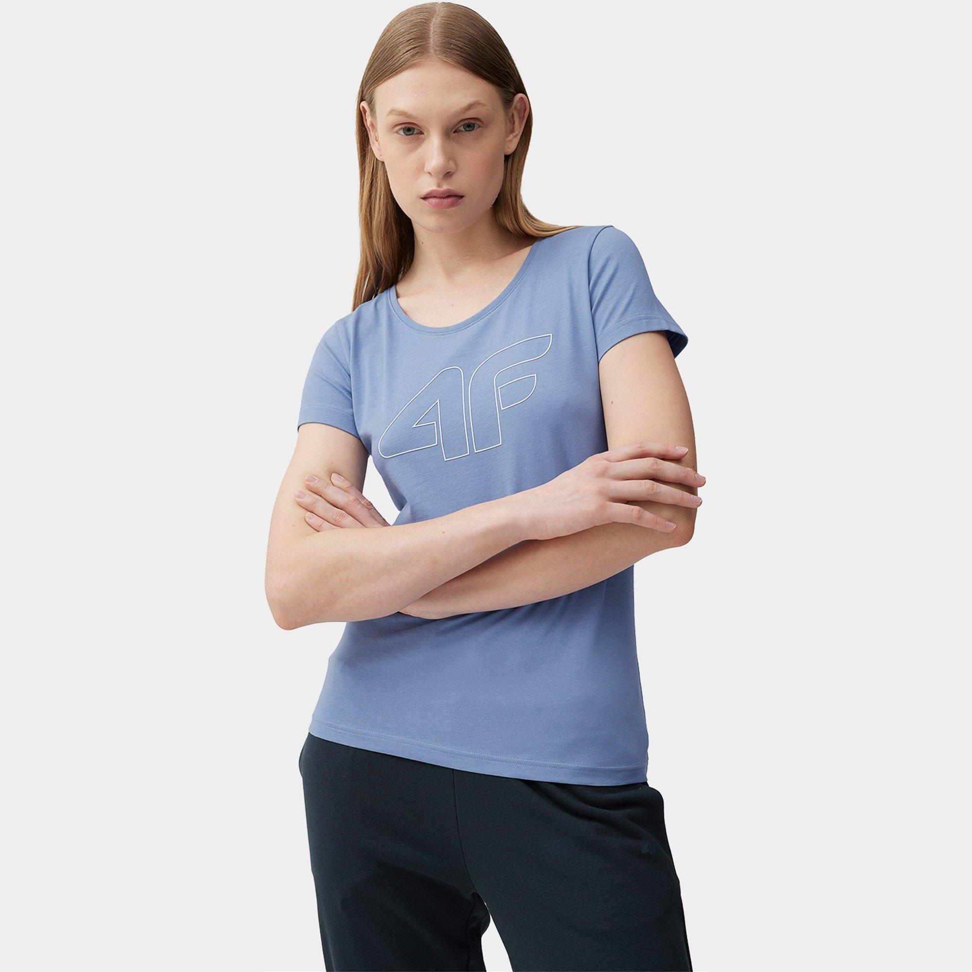 Denim - 4F - Big Logo T-Shirt Womens - 3