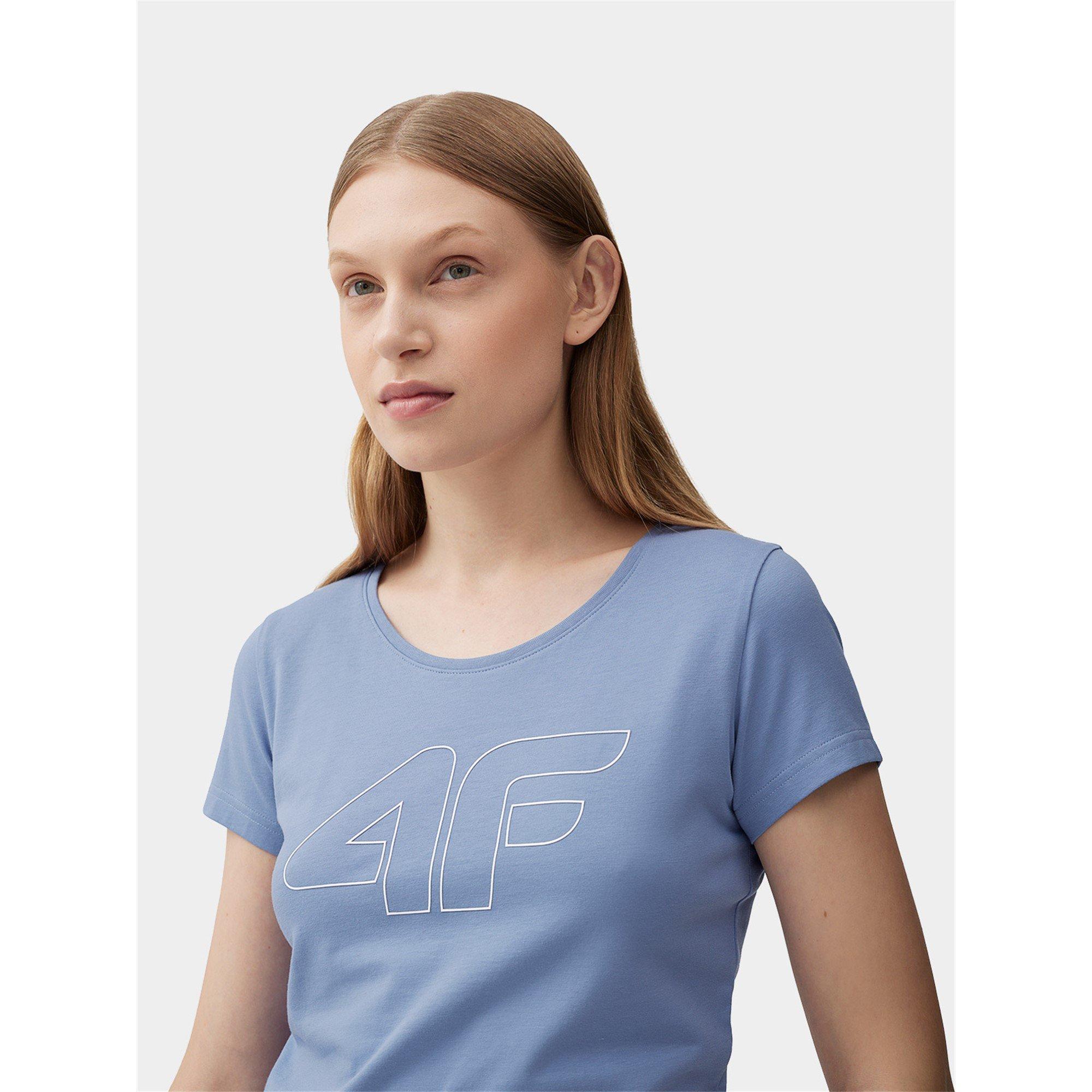 Denim - 4F - Big Logo T-Shirt Womens - 4