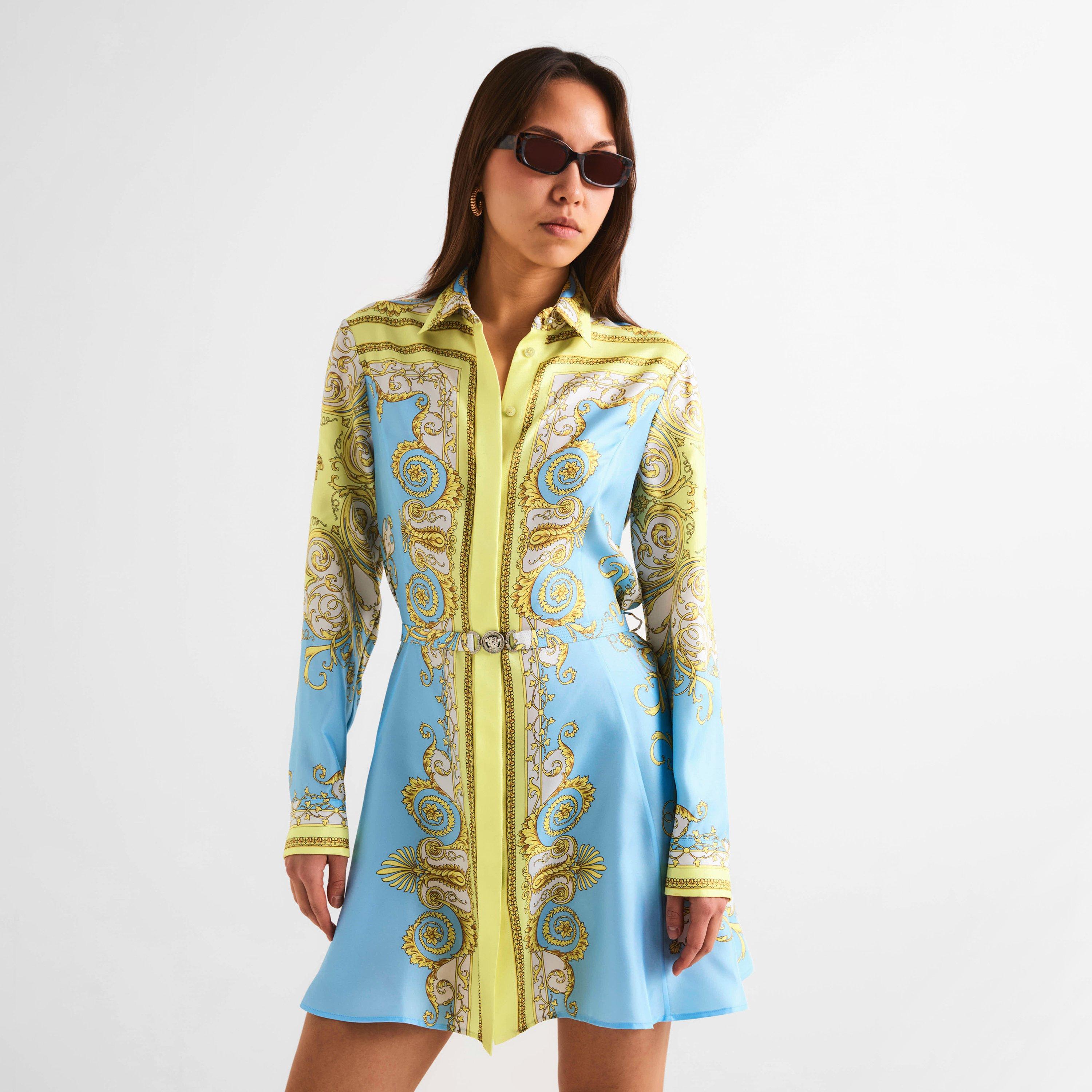 Yellow Blue - Versace - Versace Barocco Drs Ld61 - 3