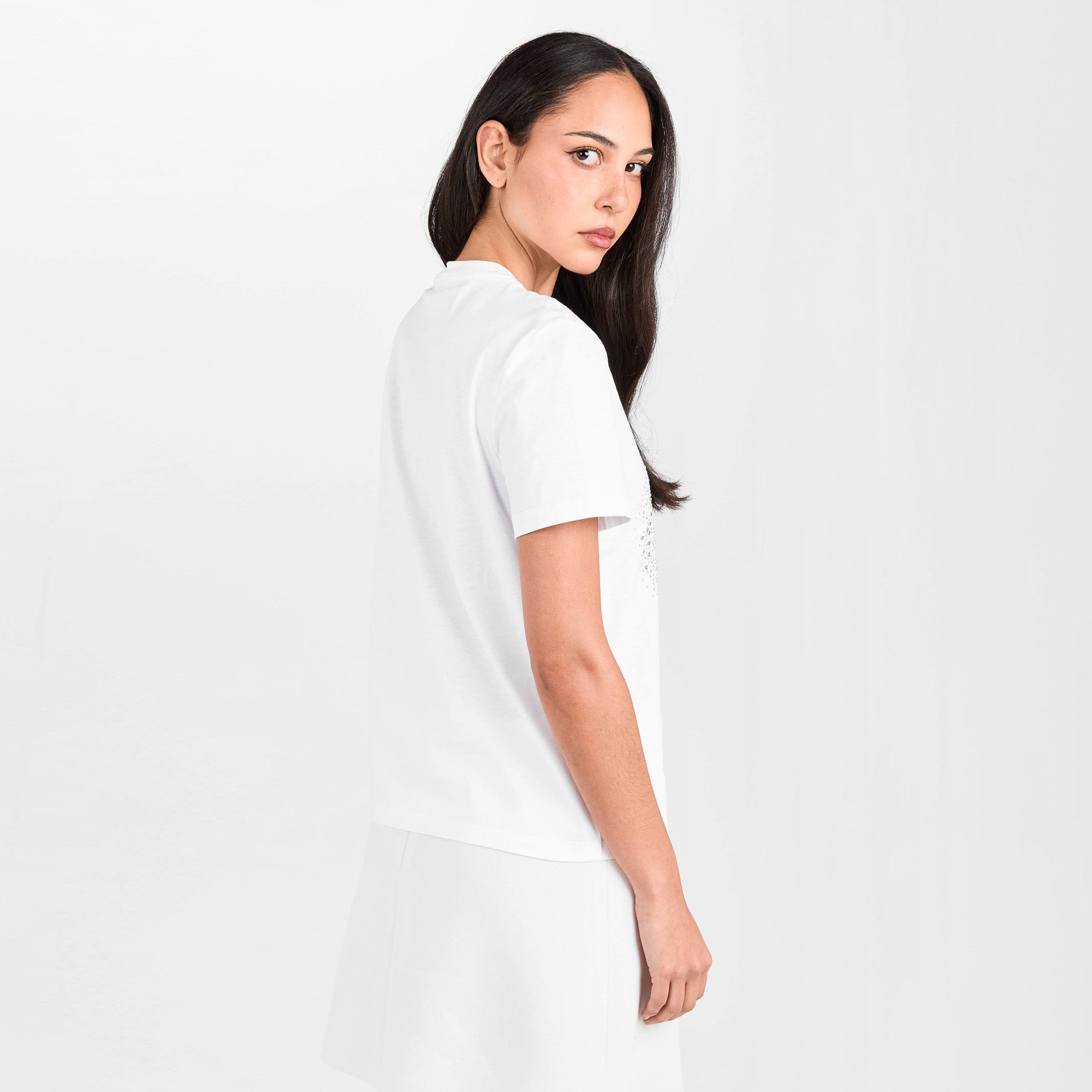 White Crystal - Versace - Versace Medusa Tee Ld61 - 4