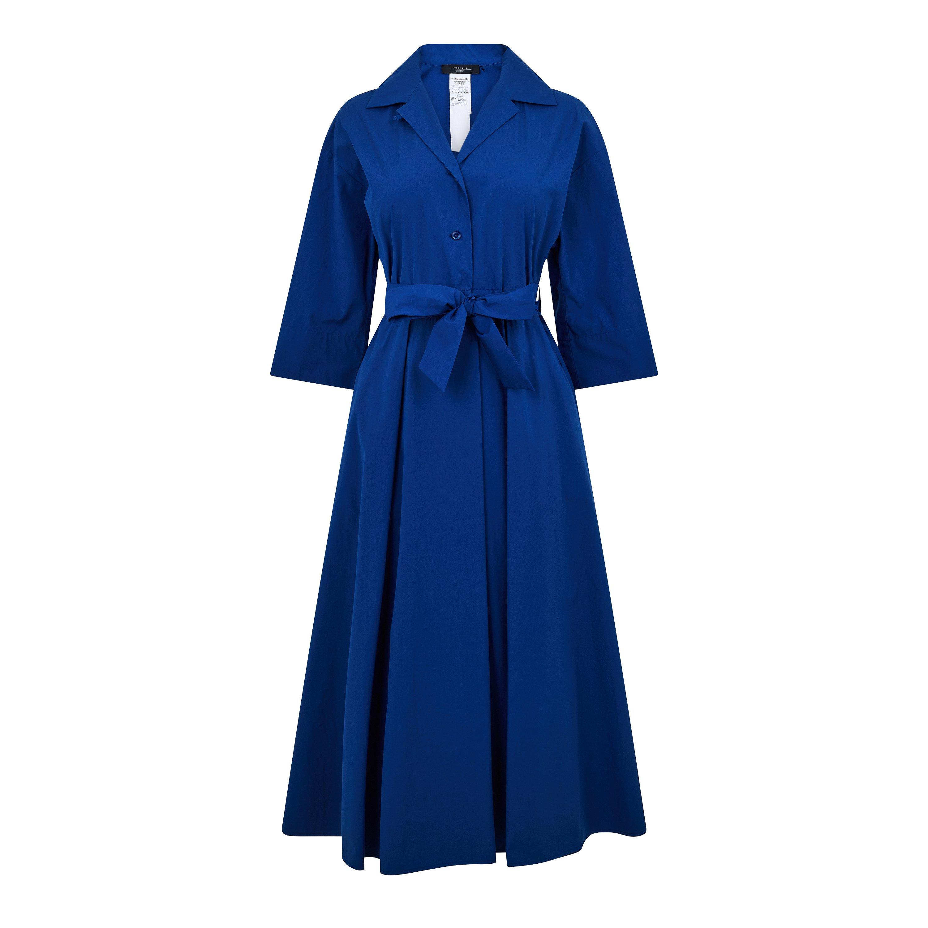 Weekend Max Mara Women's Long Maxi Dress - Ocean - Size 8 (XS)