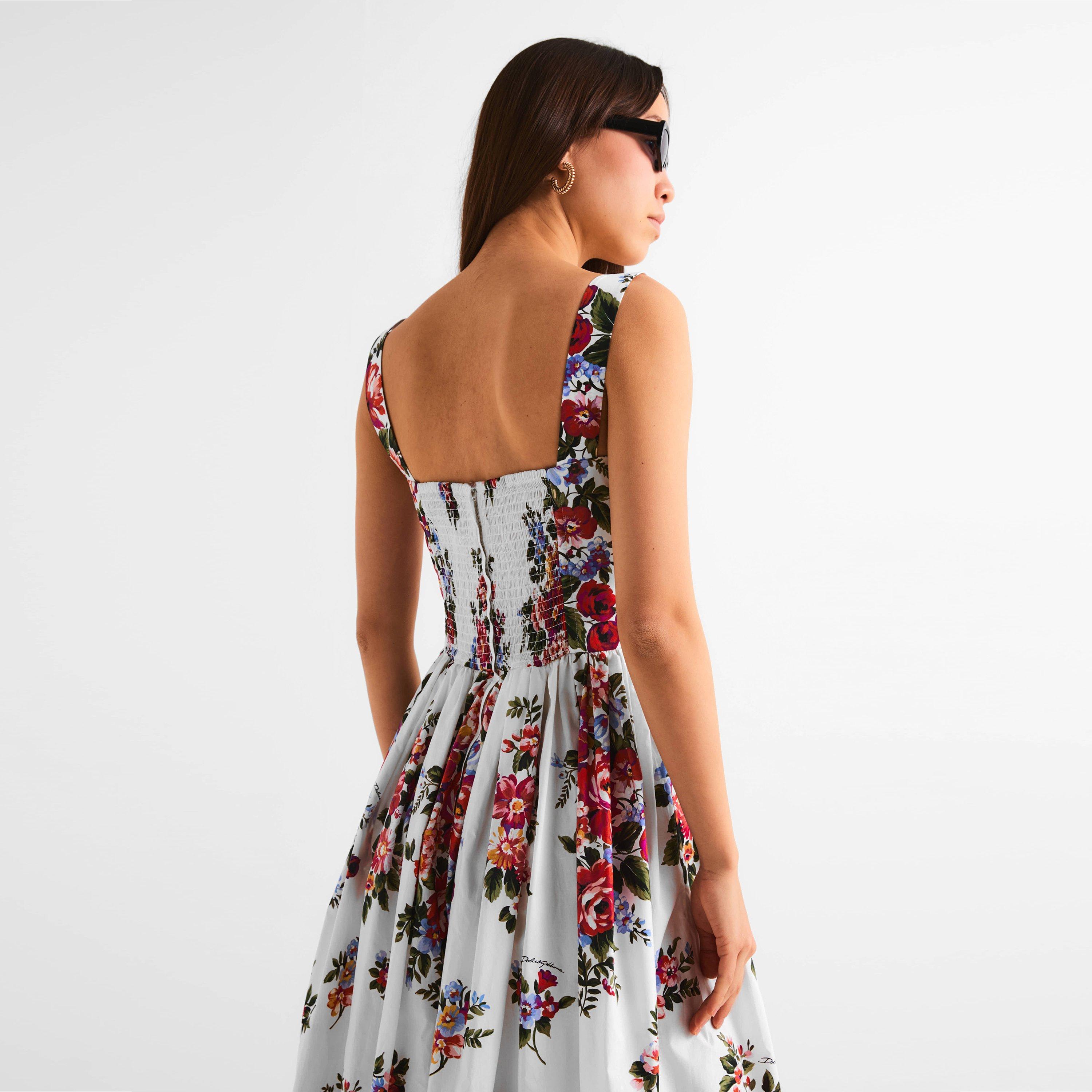Mazz Bianco - Dolce and Gabbana - DG Floral Dress Ld61 - 4
