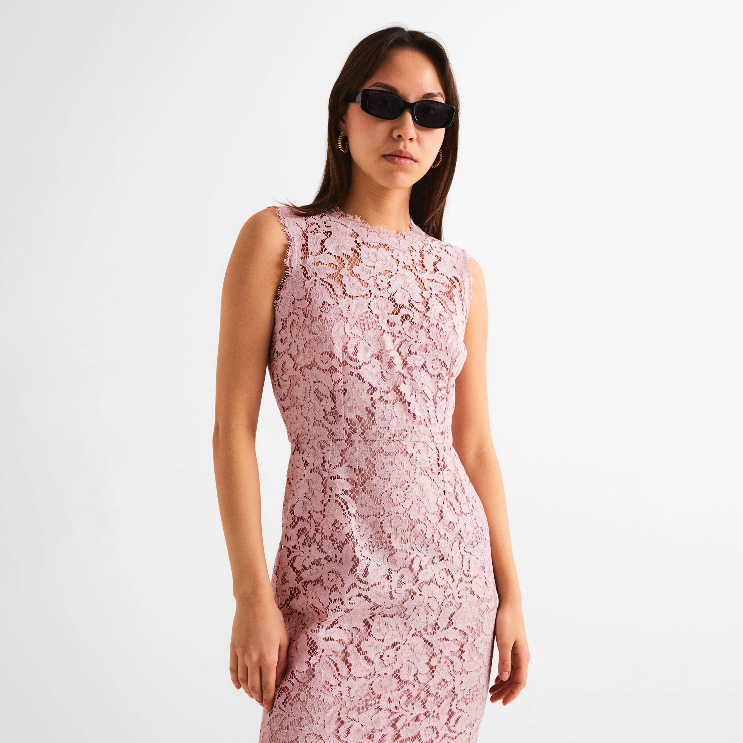 Rosa - Dolce and Gabbana - DG Lace DRess Ld05 - 3