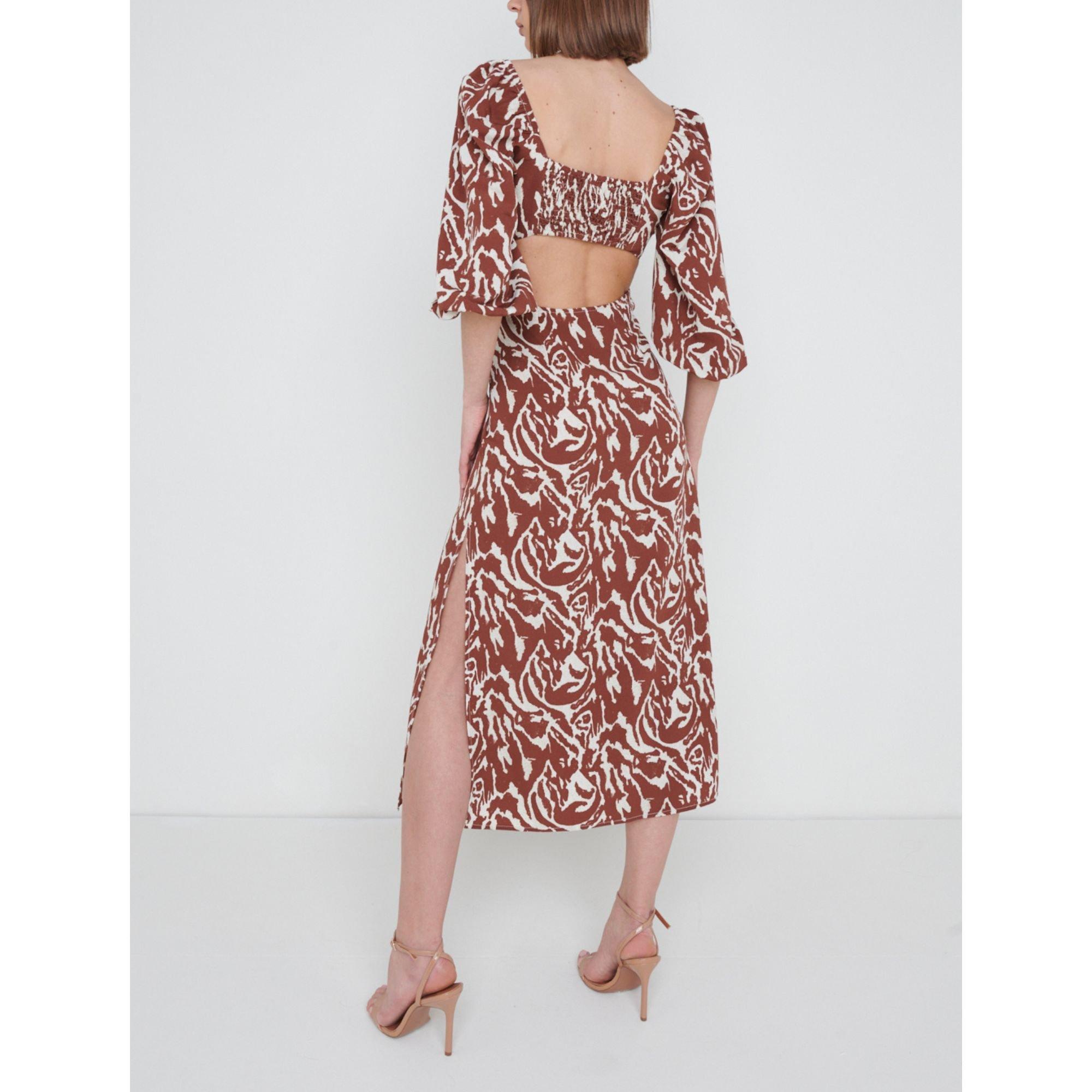 Zebra - Pretty Lavish - P. Fion Midaxi Cut Out Dress - 3