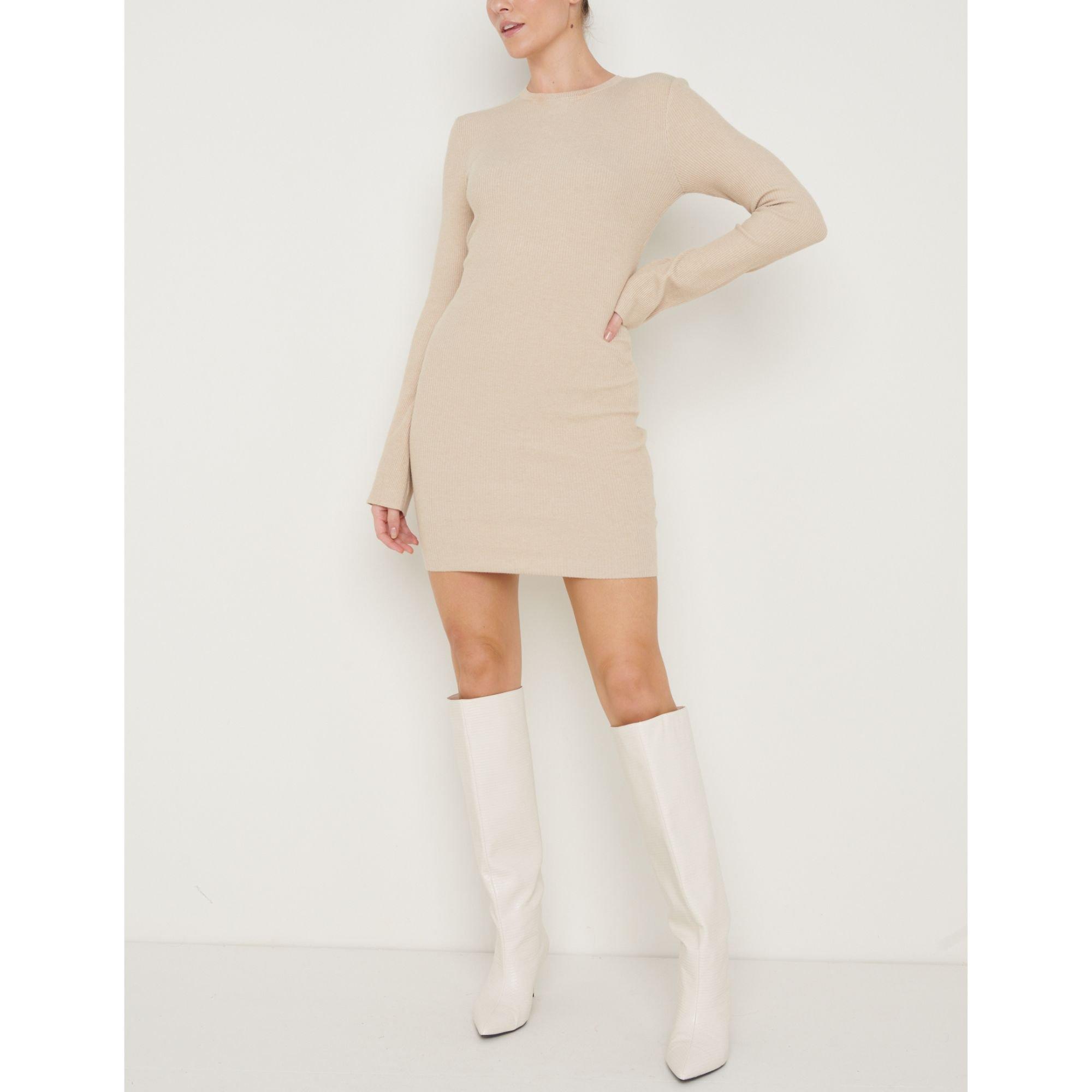Beige - Pretty Lavish - Laurel Mini Dress - 2