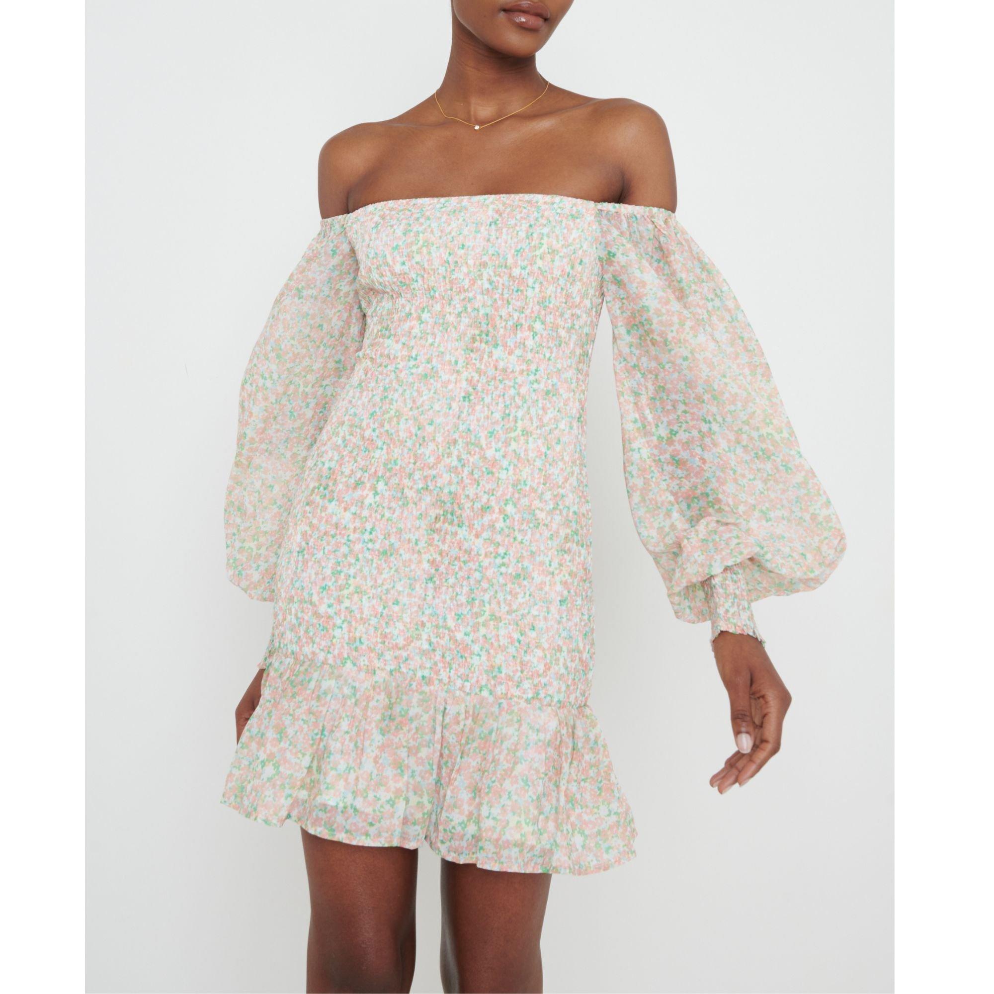Pretty Lavish Women's Libby Mini Dress - Floral - 6 (2XS)
