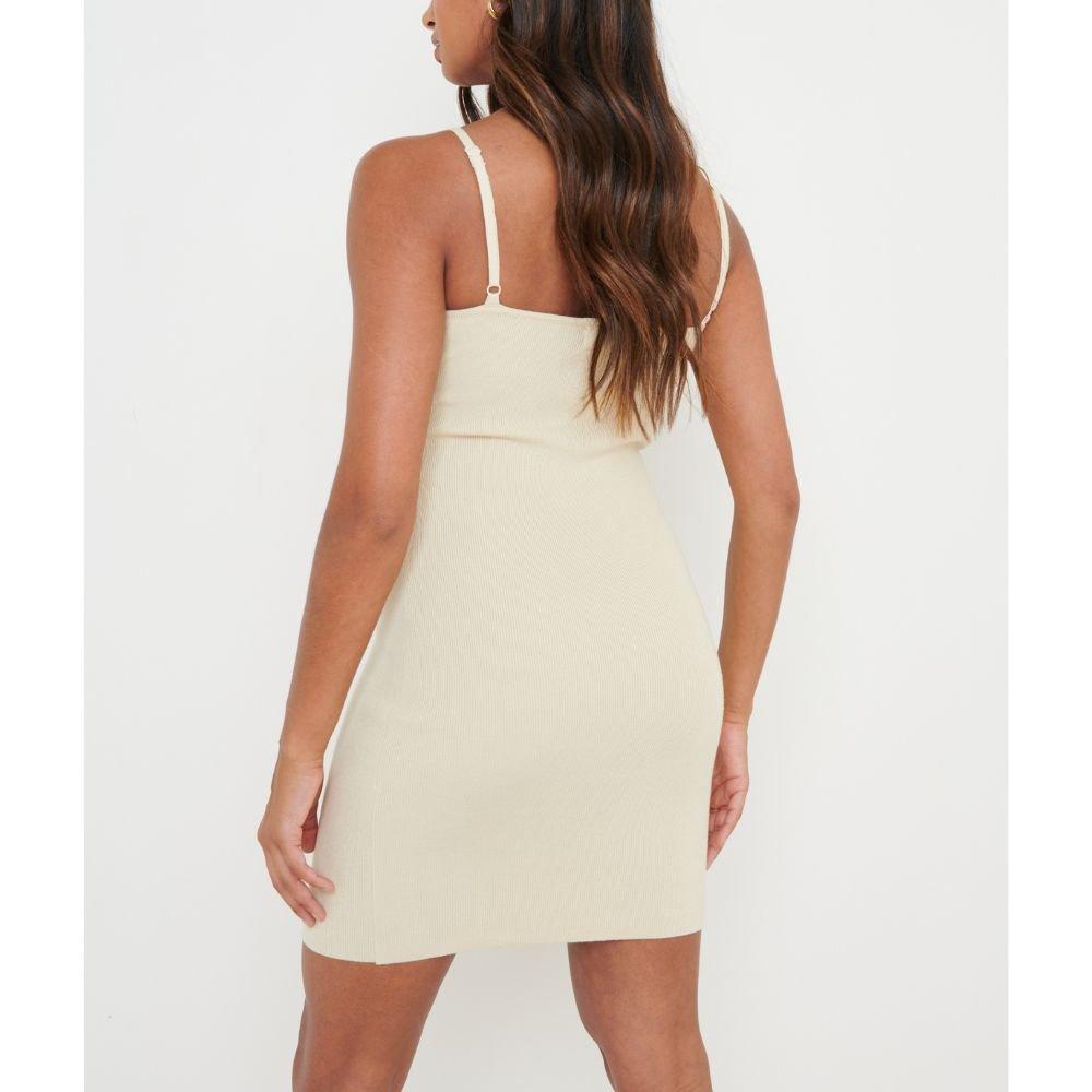 Beige - Pretty Lavish - Moriah Mini Dress - 3