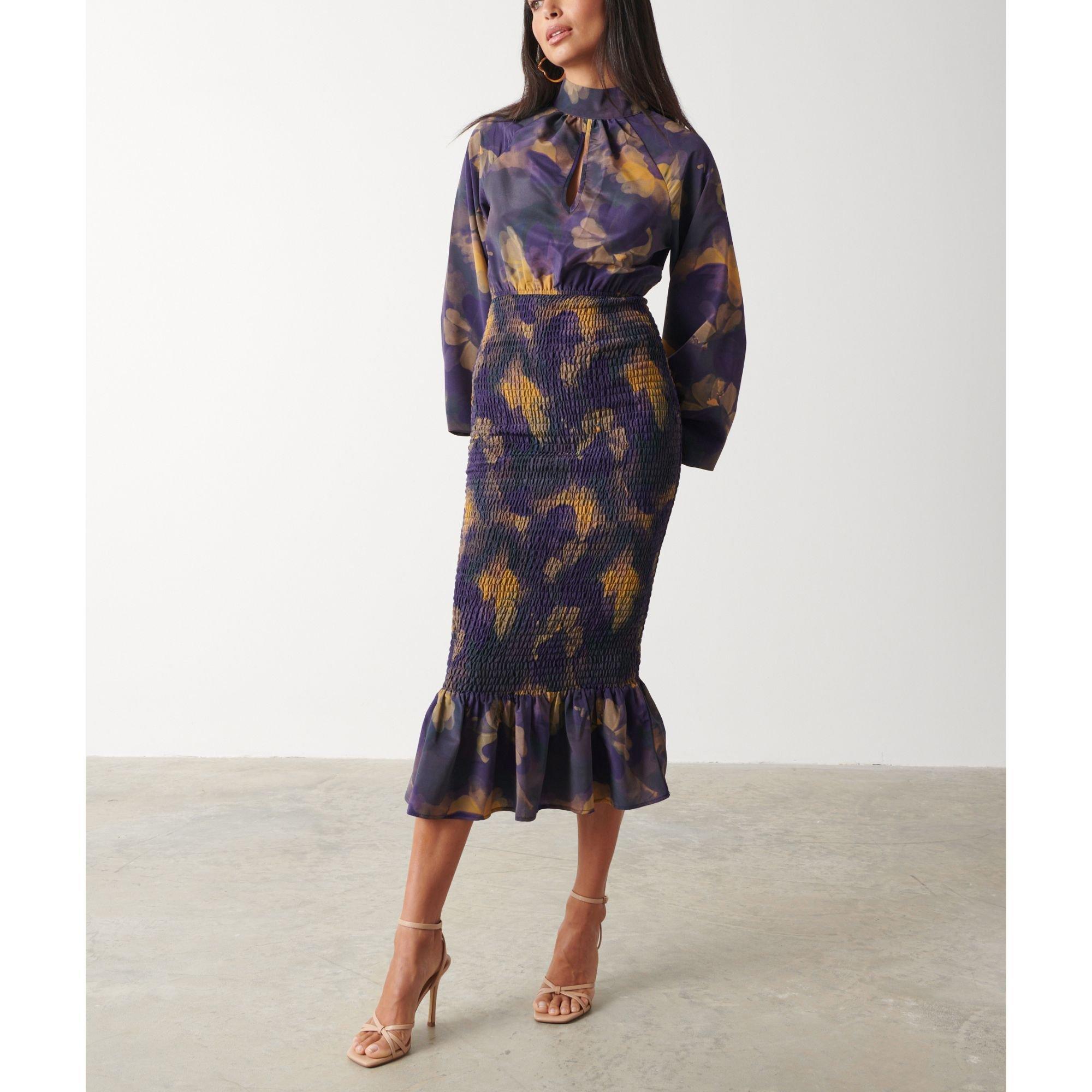Amethyst Saffrn - Pretty Lavish - Women's Emly Midaxi Bodycon Dress - 1
