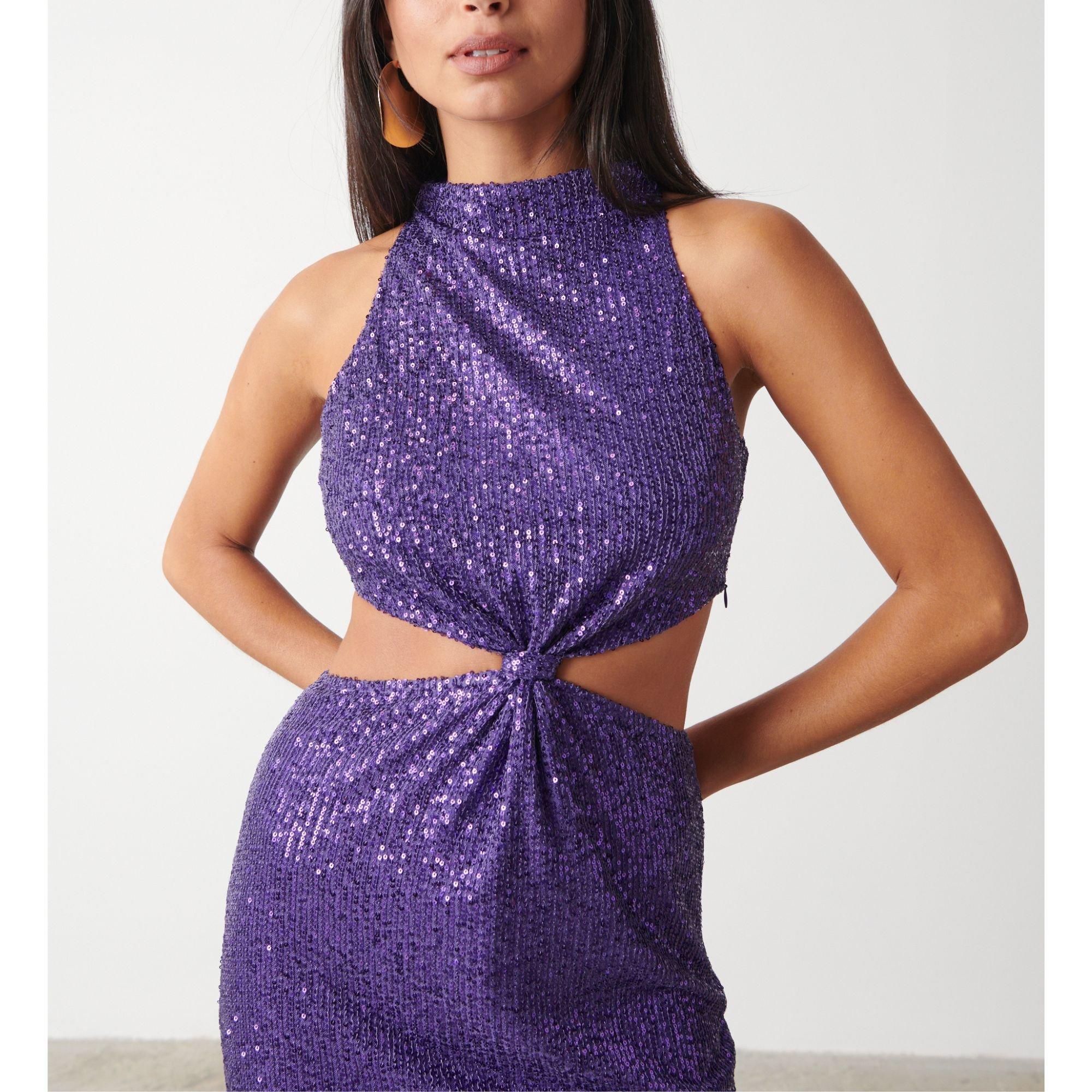 Amethyst - Pretty Lavish - Cut Out Dress - 2