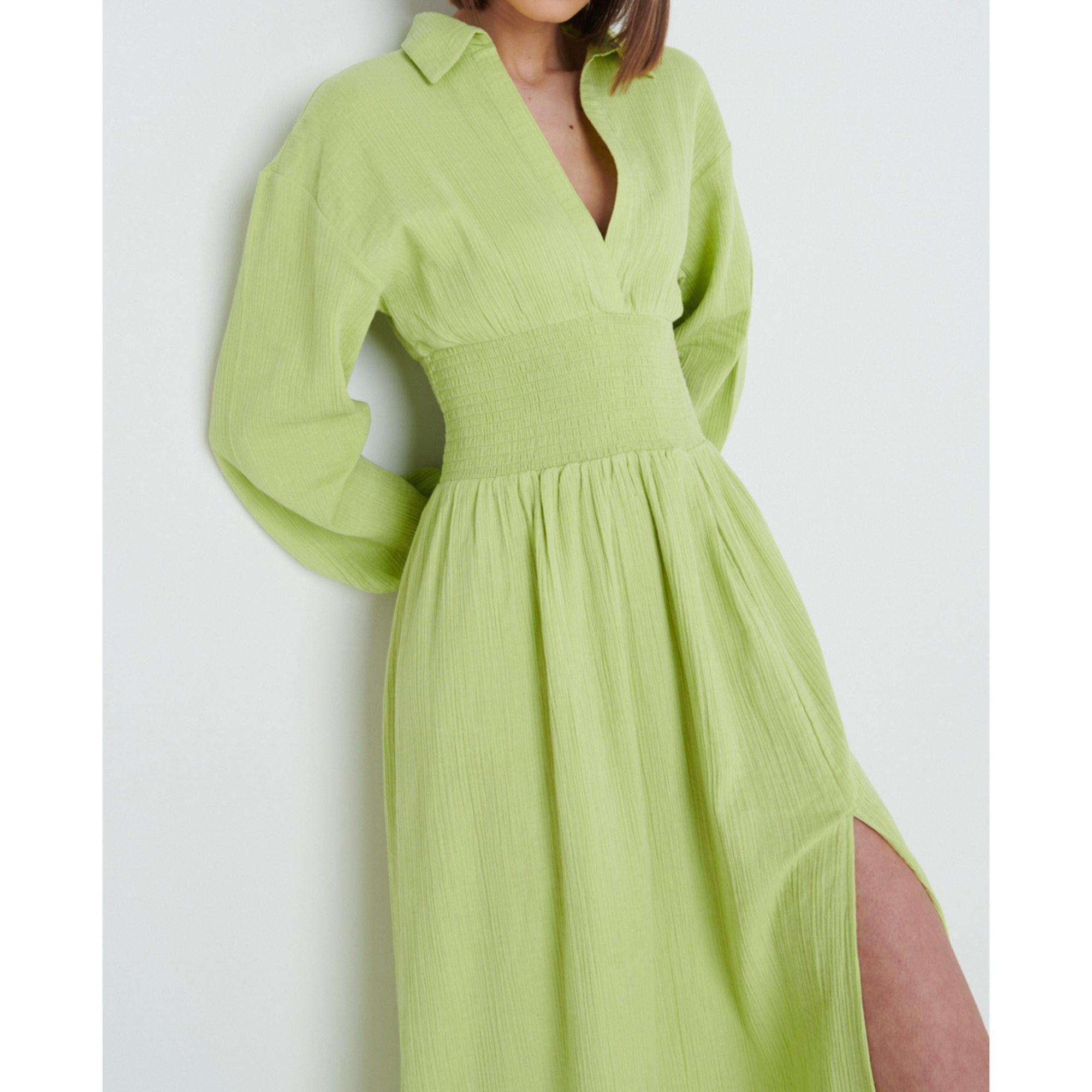 Green - Pretty Lavish - Shift Dress - 2