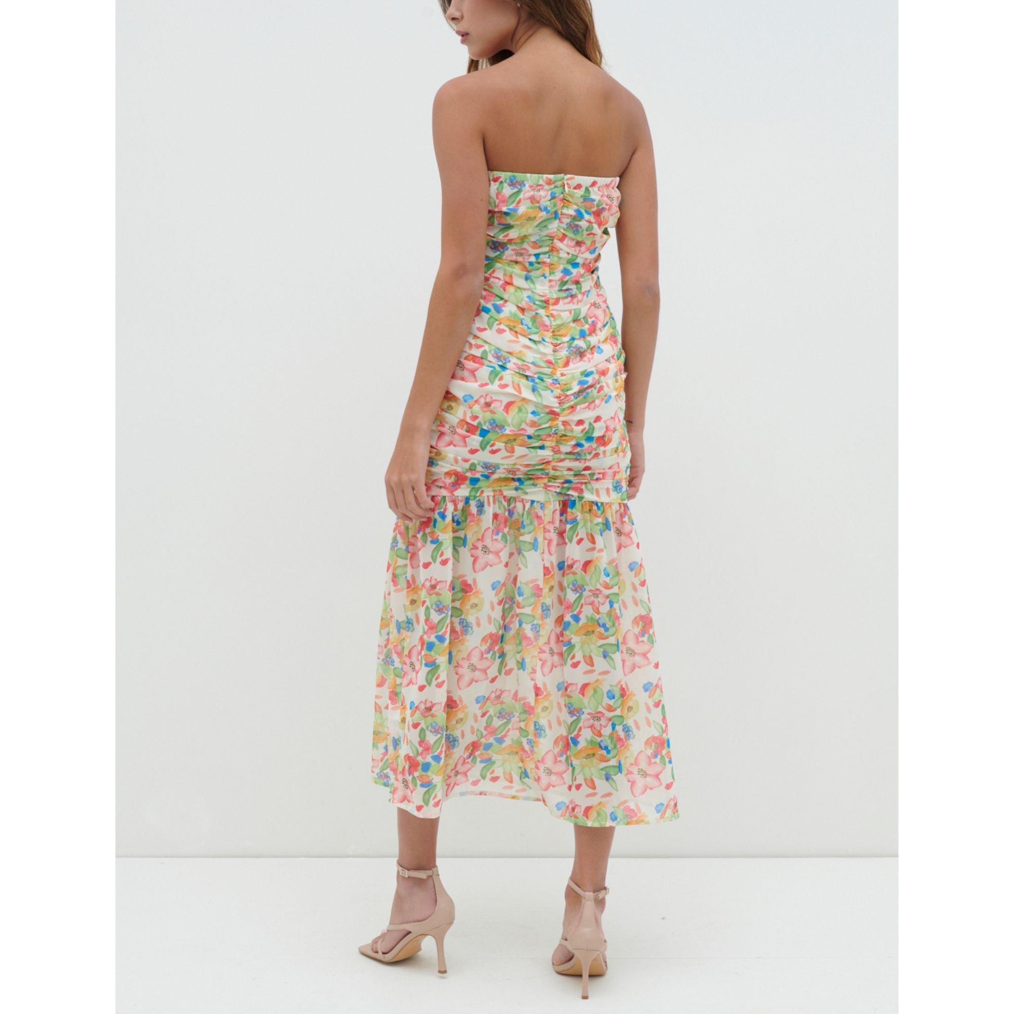 Floral - Pretty Lavish - Women's Bodycon Dress - 3