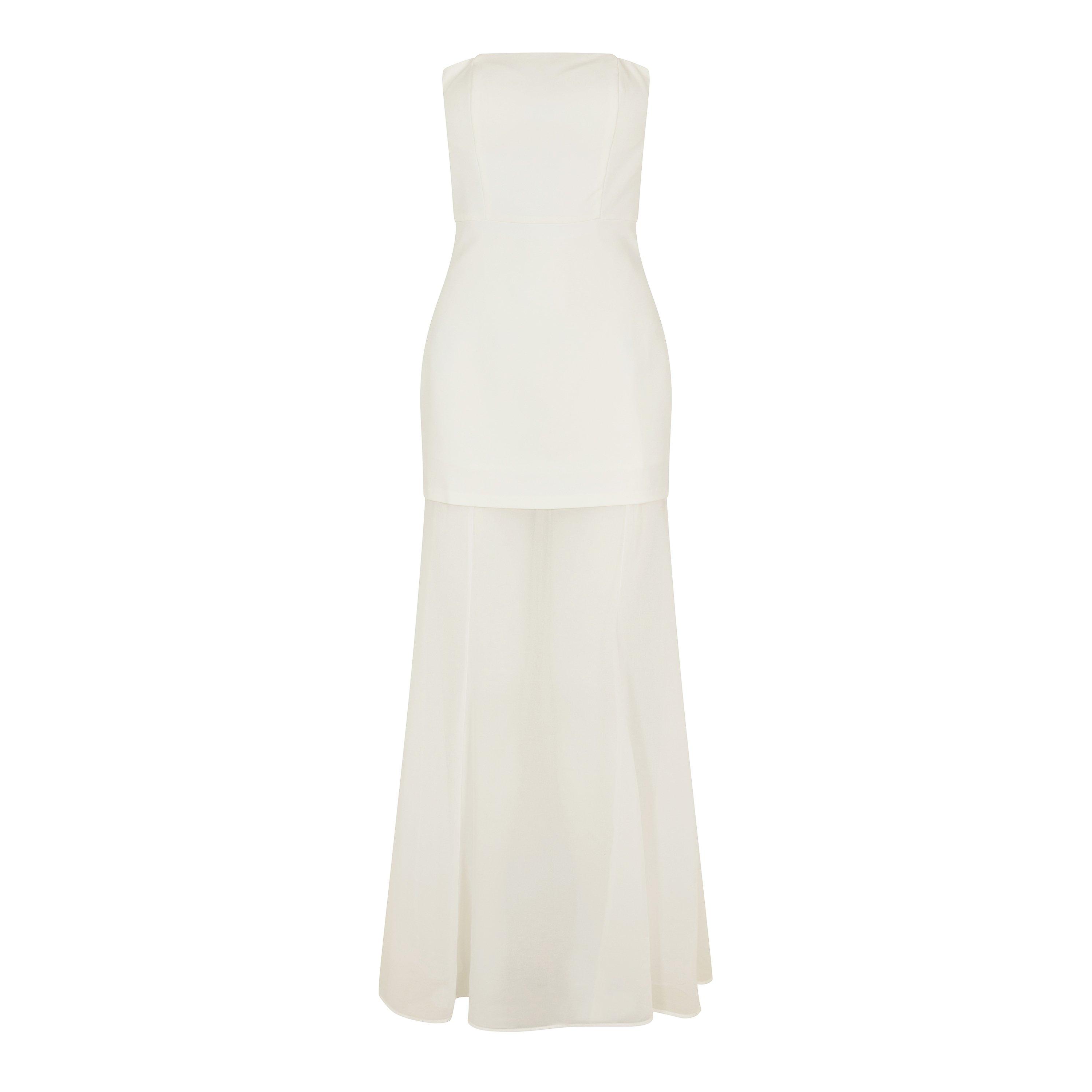 Jarlo Women's Maxi Dress - Ivory - 14 (L)