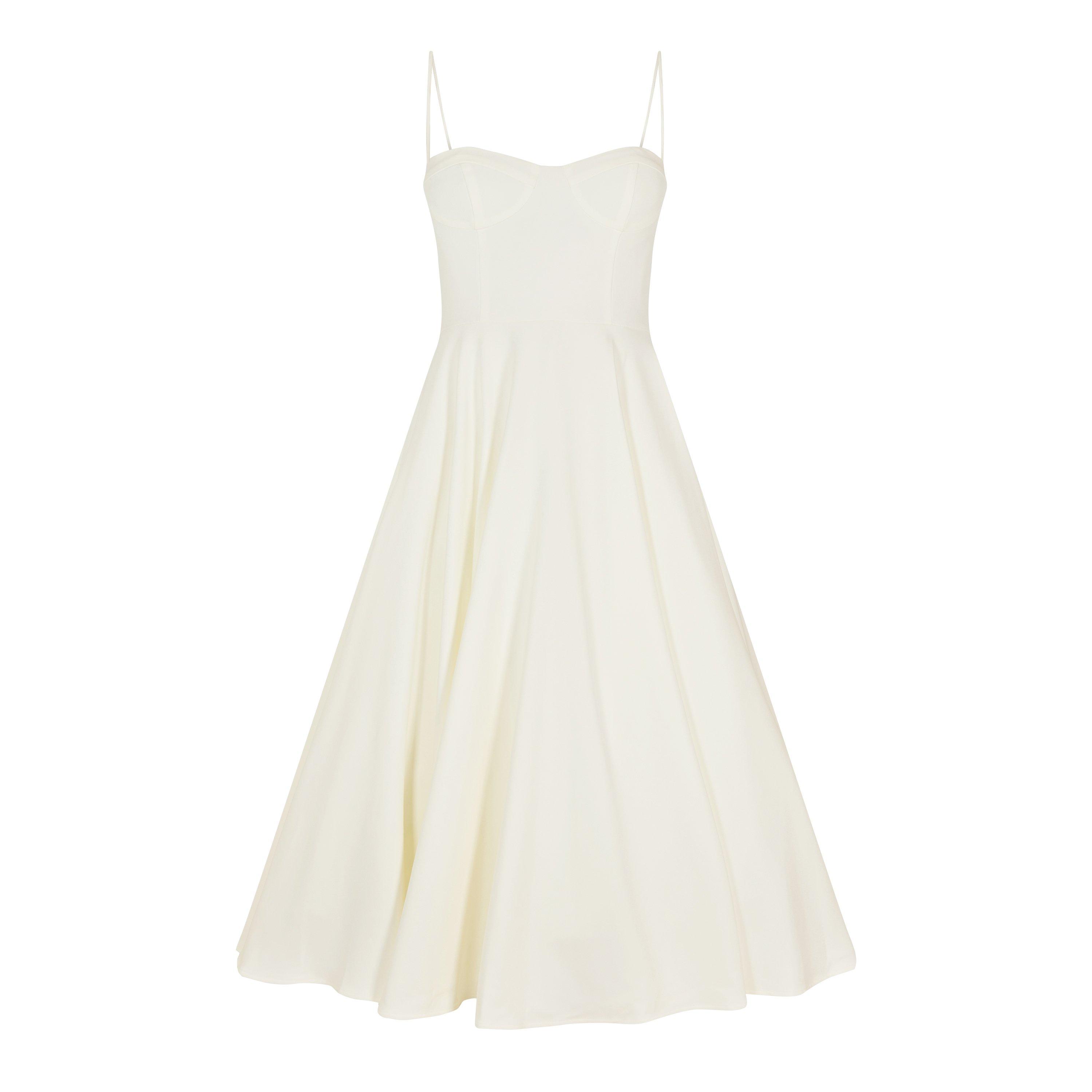 Jarlo Women's A Line Dress - Ivory - 8 (XS)