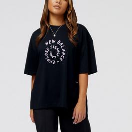 New Balance All Terrain Graphic Womens Oversized T Shirt