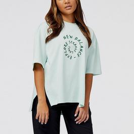 New Balance All Terrain Graphic Womens Oversized T Shirt