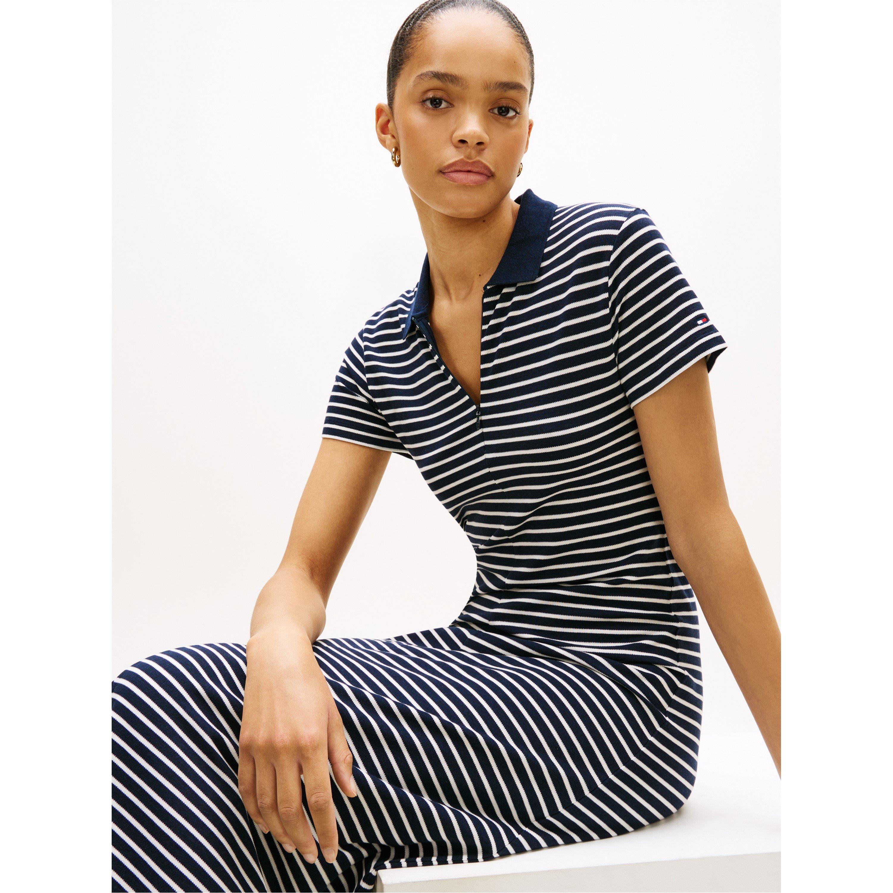 D Navy/Ecr - Tommy Hilfiger - Tommy Lyoc Pique Drs Ld62 - 3