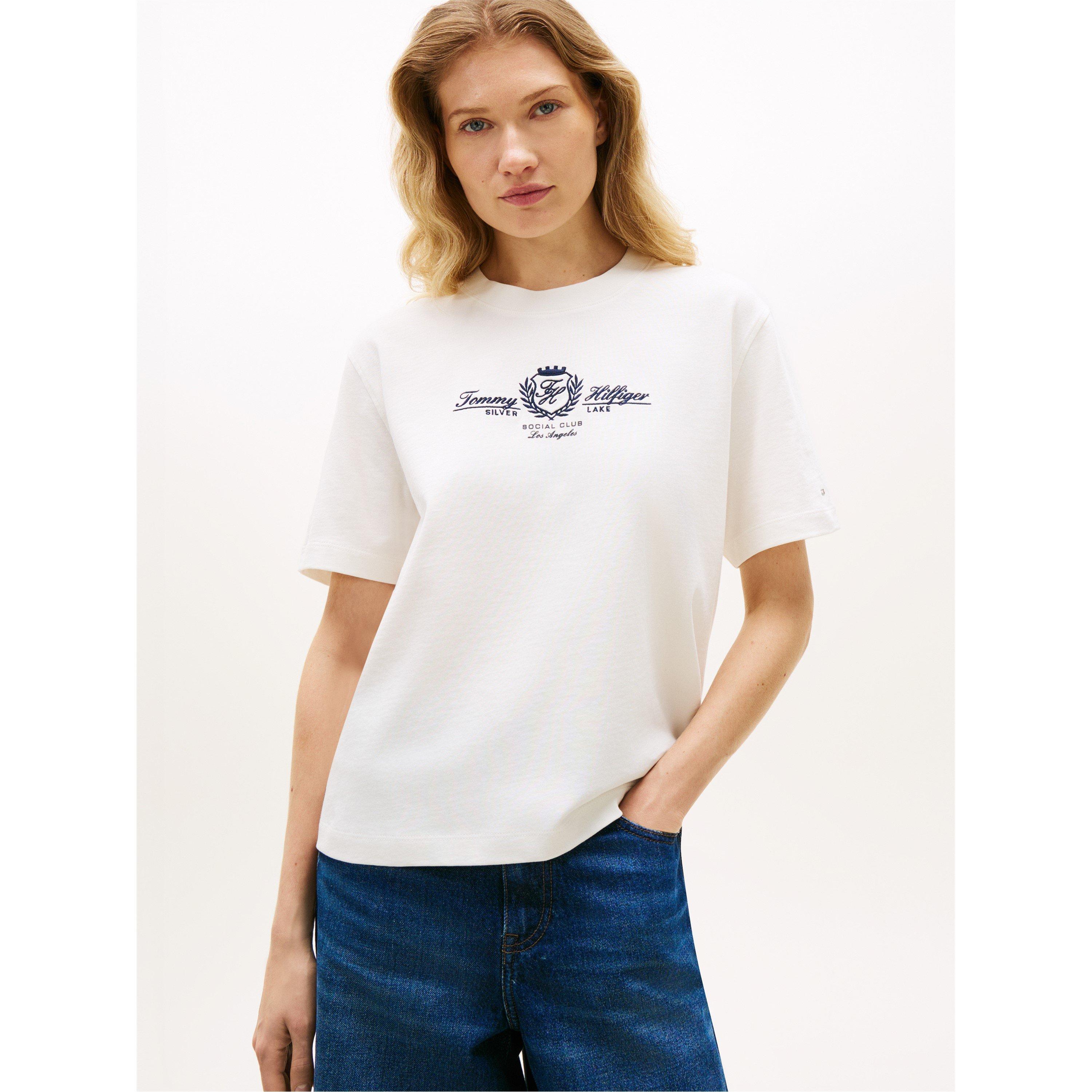 Ecru - Tommy Hilfiger - Women's T-Shirt - 2