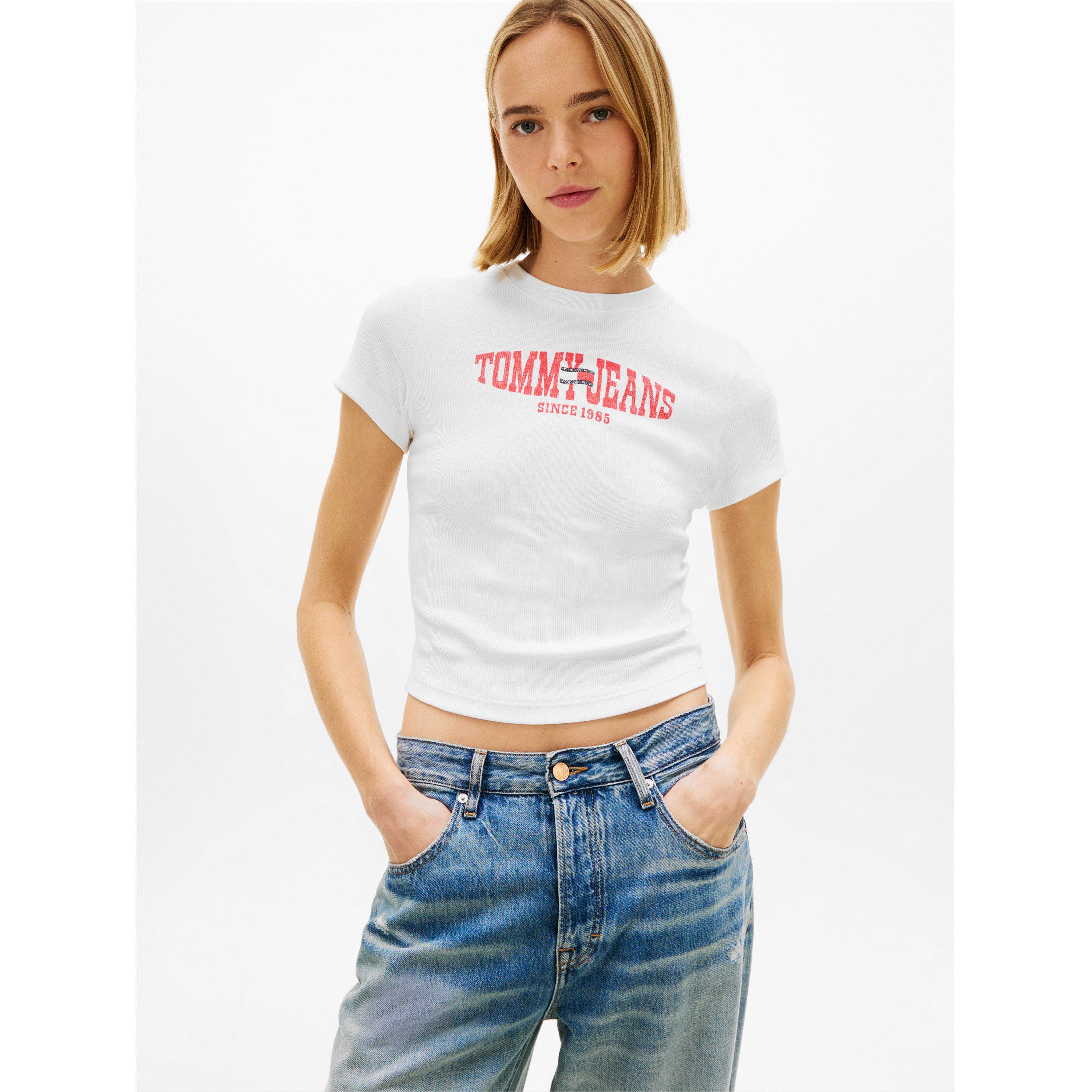 Ecru - Tommy Jeans - Women's T-Shirt - 3