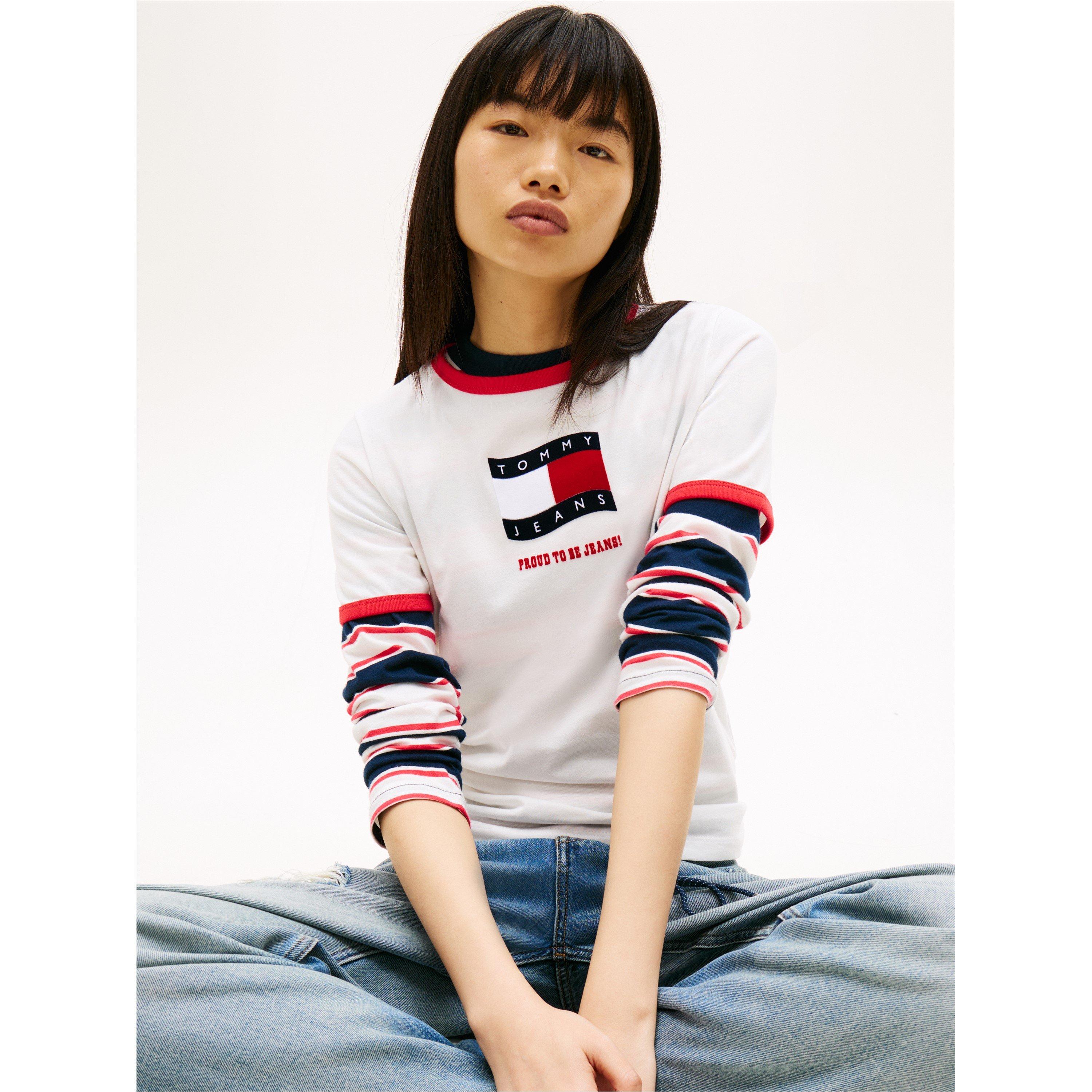 Ecru - Tommy Jeans - TJ R Ring T Ld62 - 3