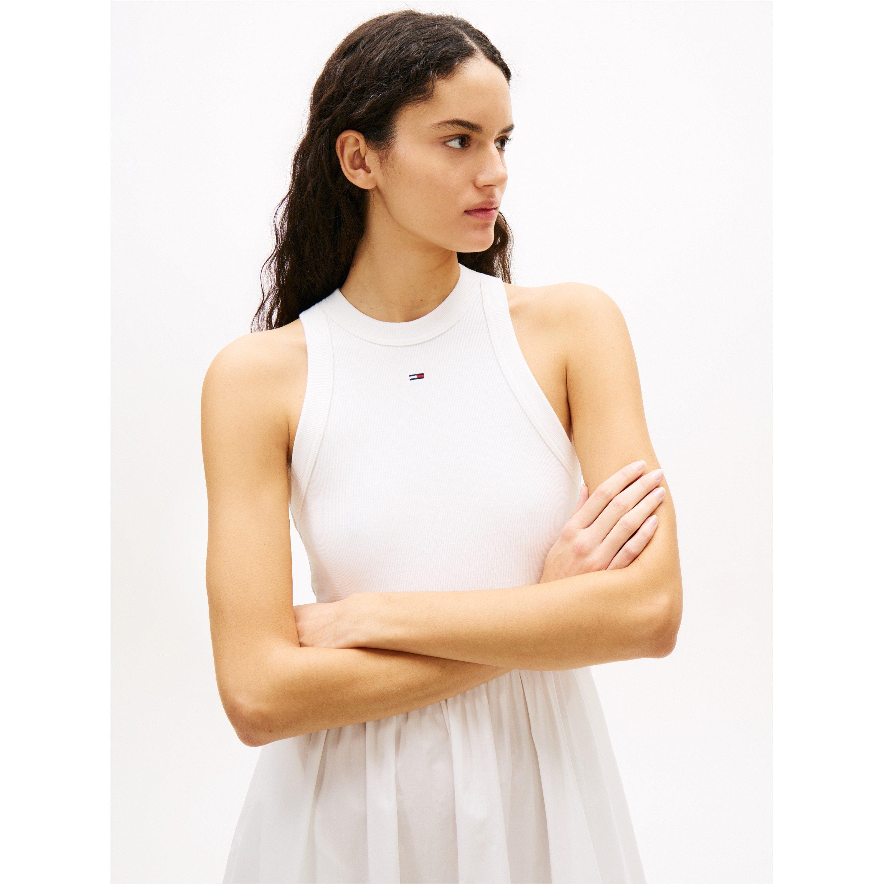 Écru - Tommy Jeans - Women's Long Maxi Dress - 2