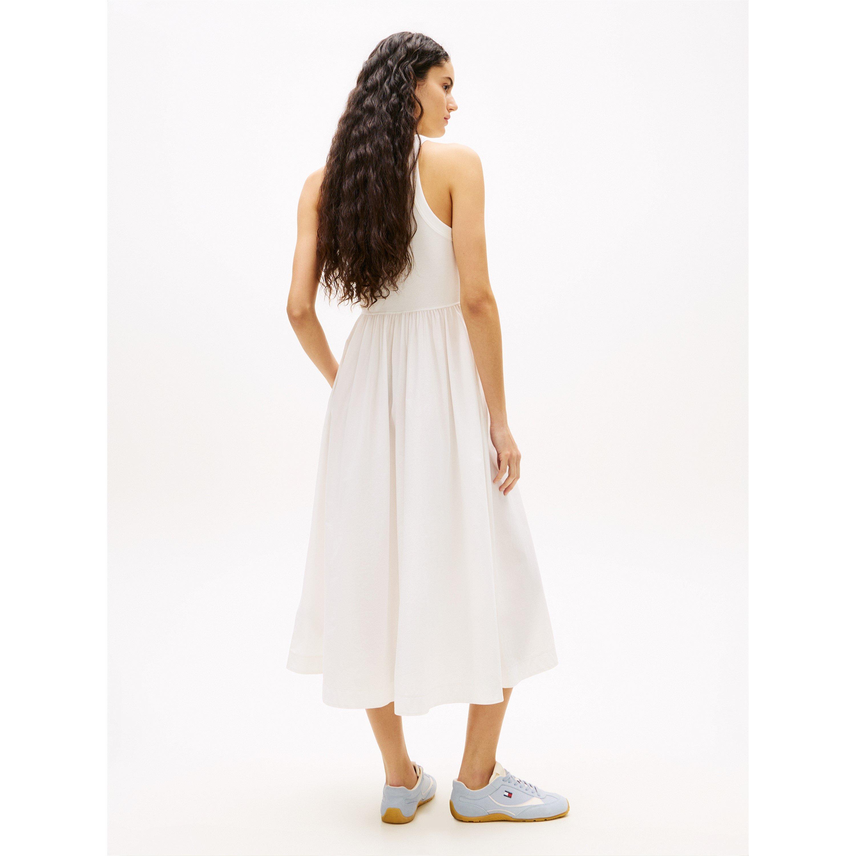 Écru - Tommy Jeans - Women's Long Maxi Dress - 4