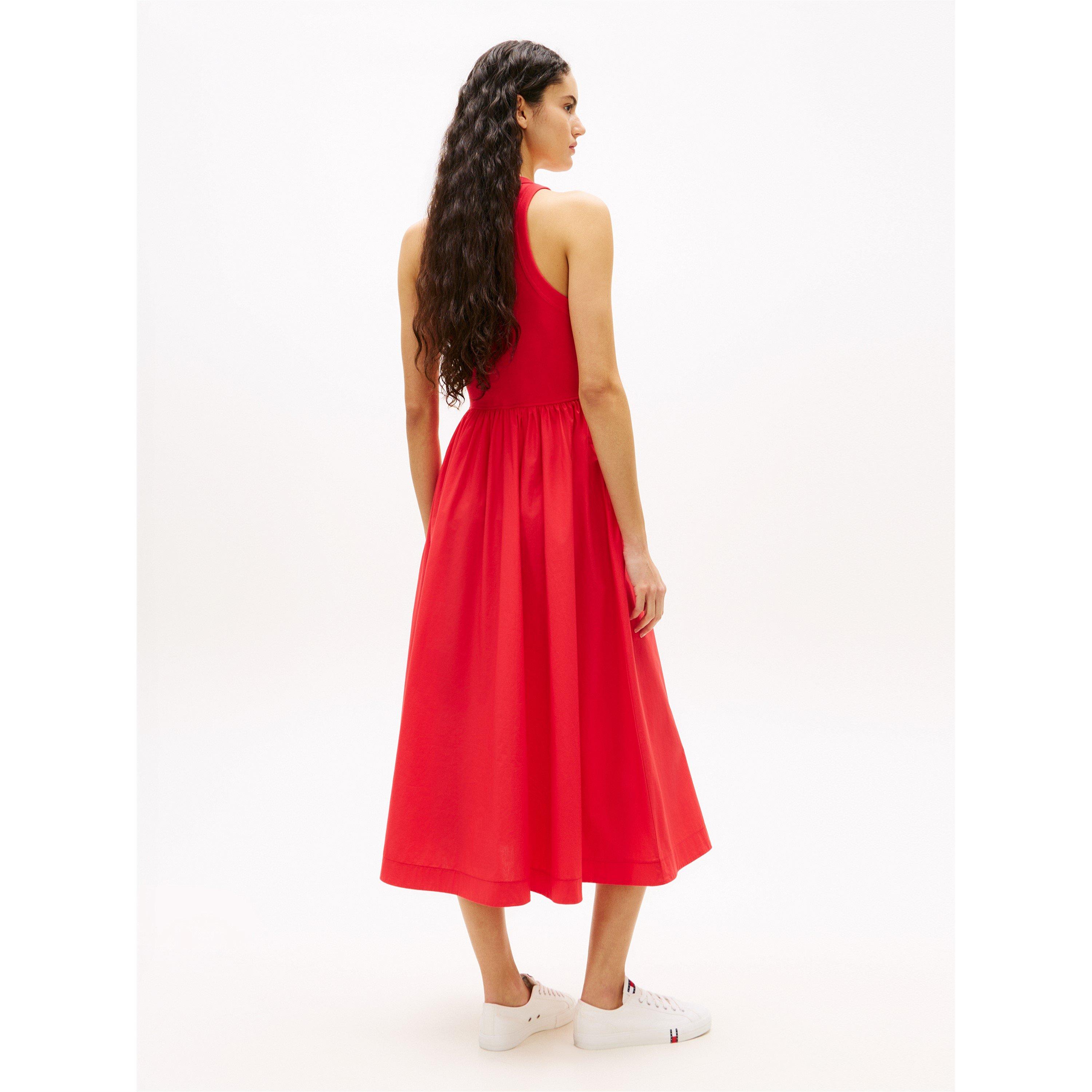 Red Alert - Tommy Jeans - Women's Long Maxi Dress - 4