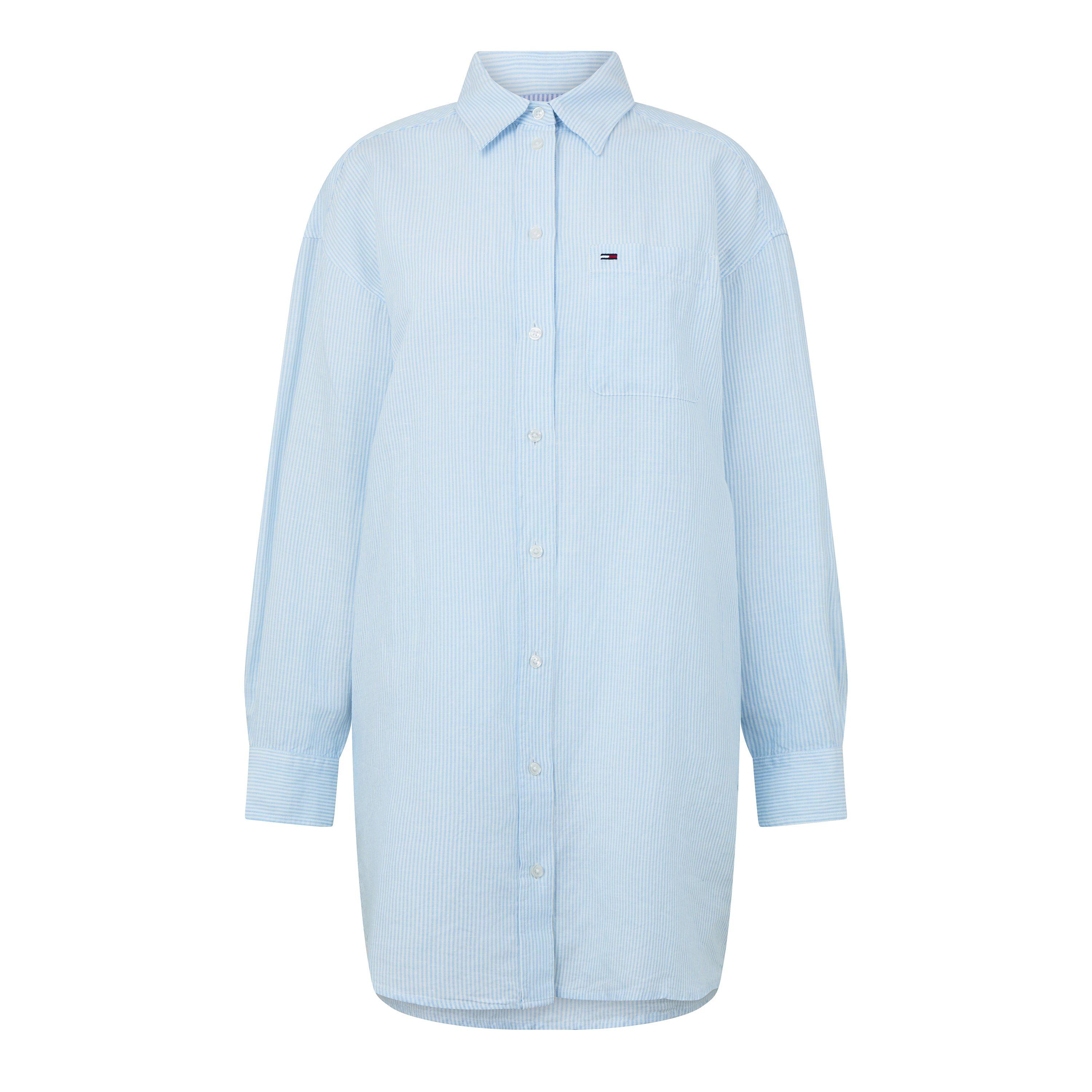 Powd Blue/Str - Tommy Jeans - Women's Shirt Dress - 1