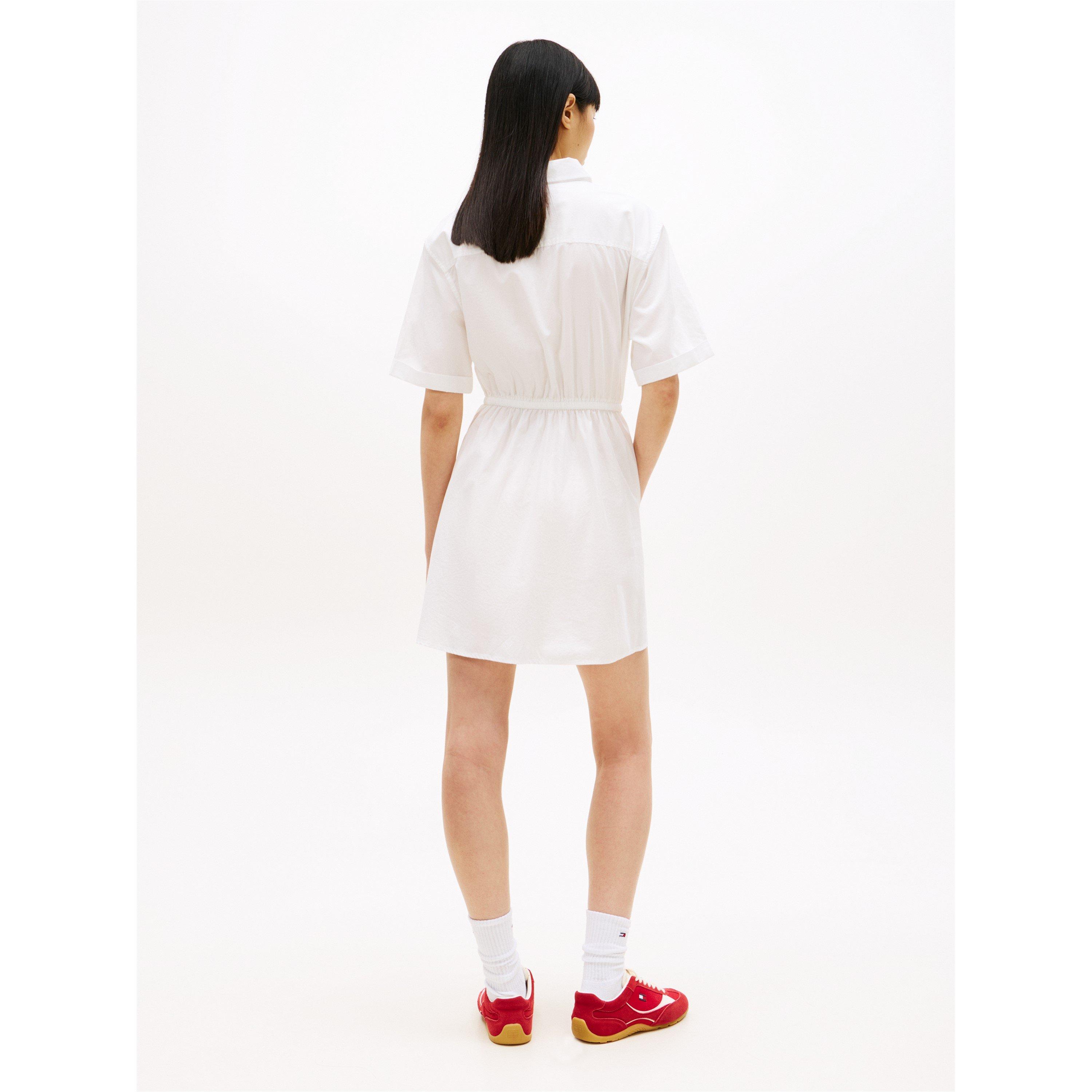 Ecru - Tommy Jeans - Women's Shirt Dress - 4